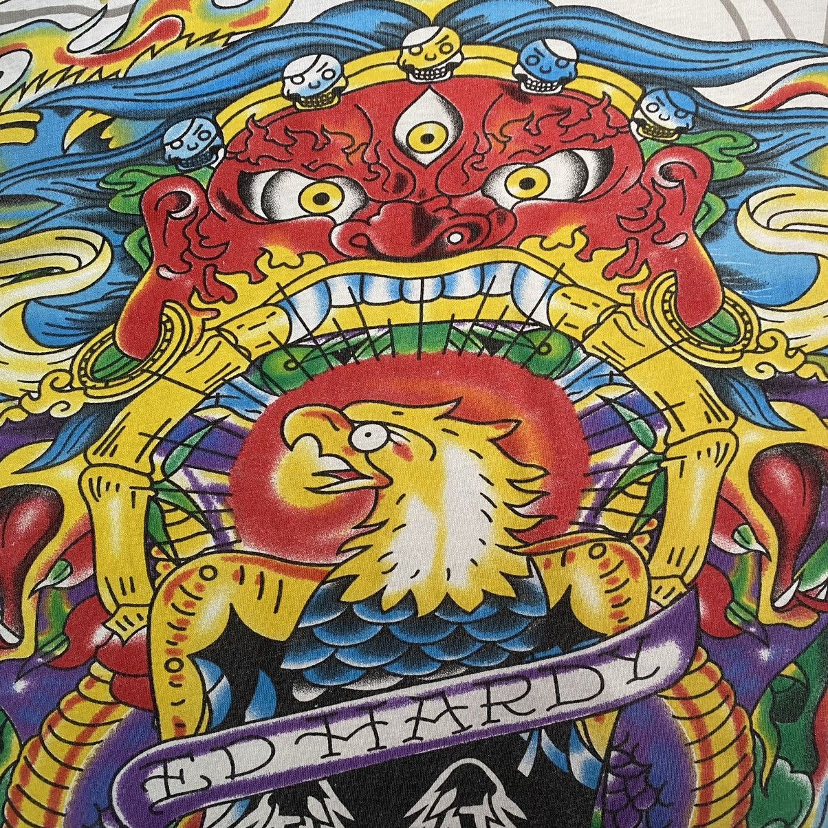 Christian Audigier × Ed Hardy × Japanese Brand Ed Hardy by Christian Audigier Devil T Shirt Size US M / EU 48-50 / 2 - 12 Thumbnail