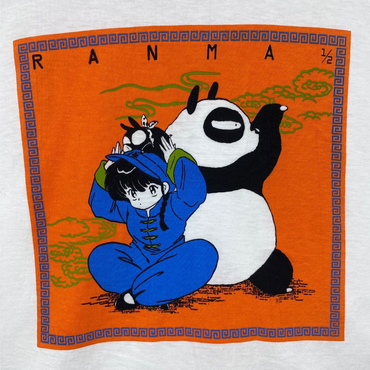 Anime Vintage 90's RANMA 1/2 Anime Manga Tee Shirt Large Size Size US L / EU 52-54 / 3 - 3 Thumbnail