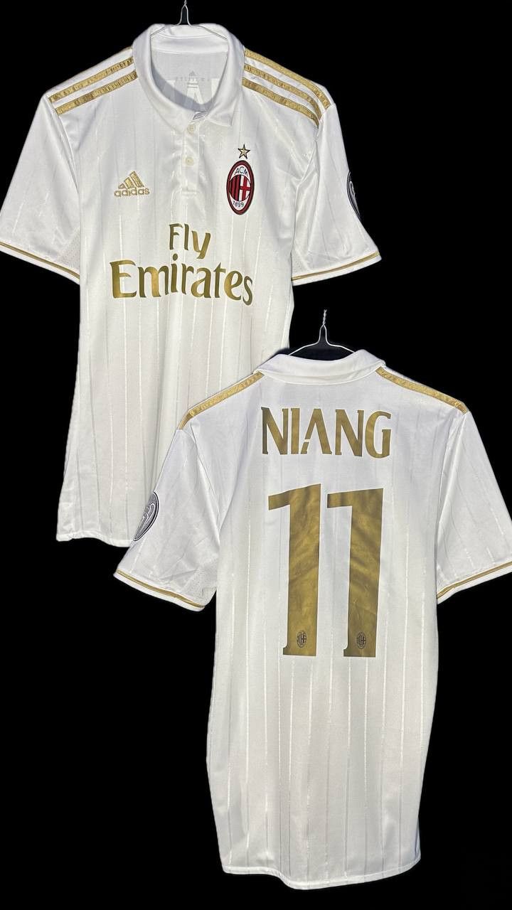 AC Milan 2016/17 away NIANG 11 adidas football shirt