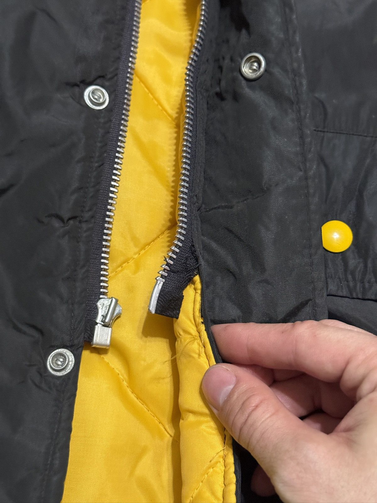 Vintage Vintage 70s Pittsburgh Steelers Retro Talon Zip Jacket Size US M / EU 48-50 / 2 - 9 Thumbnail
