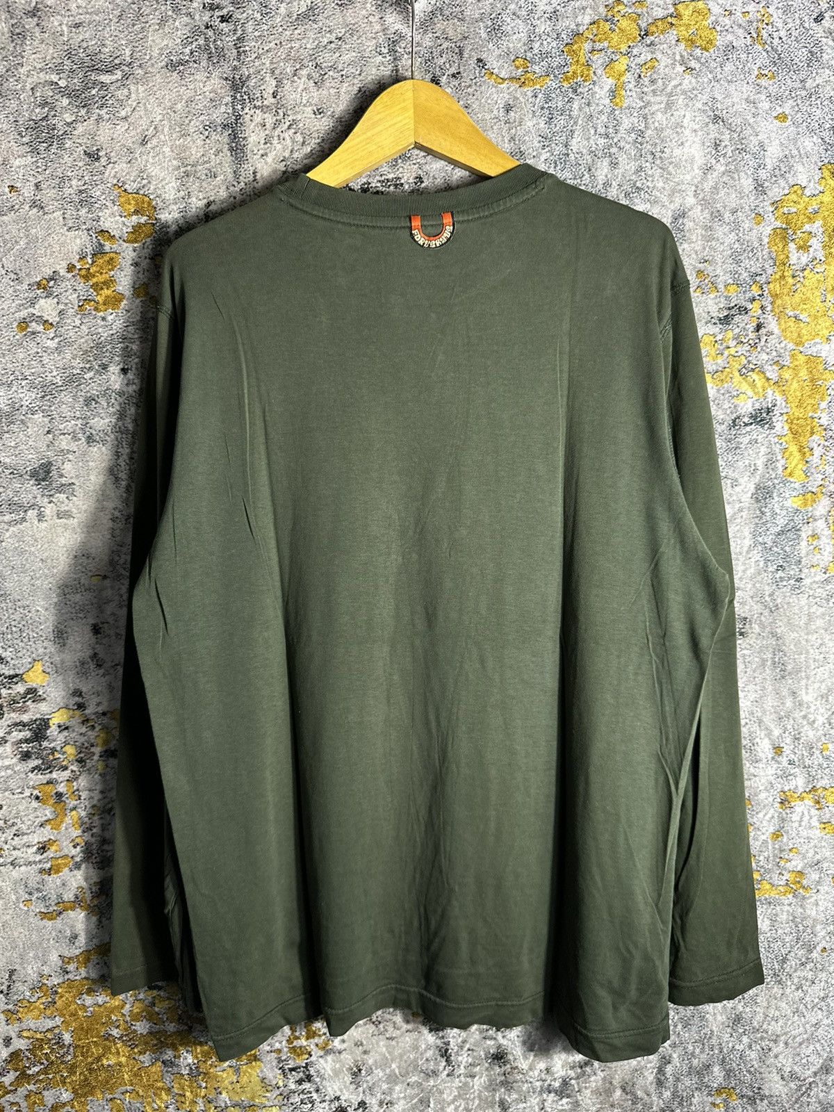 Hysteric Glamour DISTRESSED IF SIX WAS NINE LGB STYLE SLIPPERY LONG SLEEVE Size US XL / EU 56 / 4 - 4 Thumbnail