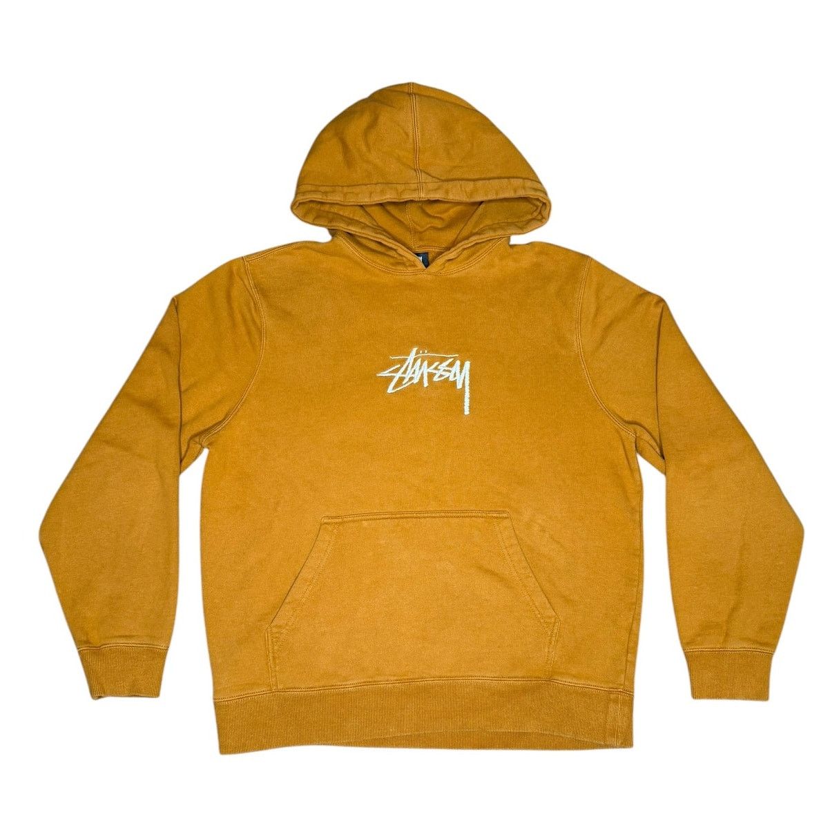 Stussy × Vintage Stussy Embroidered Logo Pullover Hoodie Size US M / EU 48-50 / 2 - 1 Thumbnail