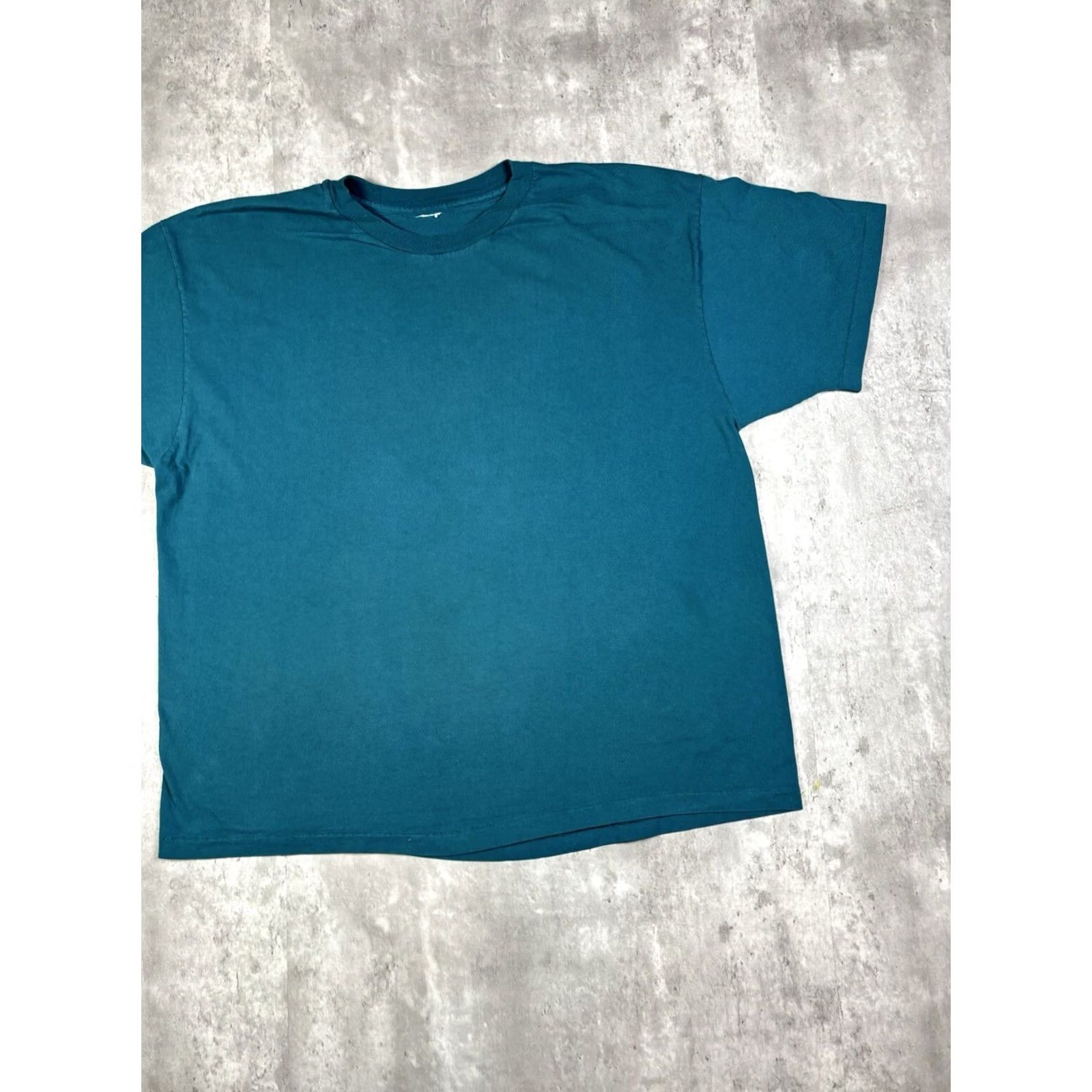 Fruit Of The Loom VINTAGE Fruit of the Loom Blue T Shirt size XL 90s Mens Size US XL / EU 56 / 4 - 3 Thumbnail