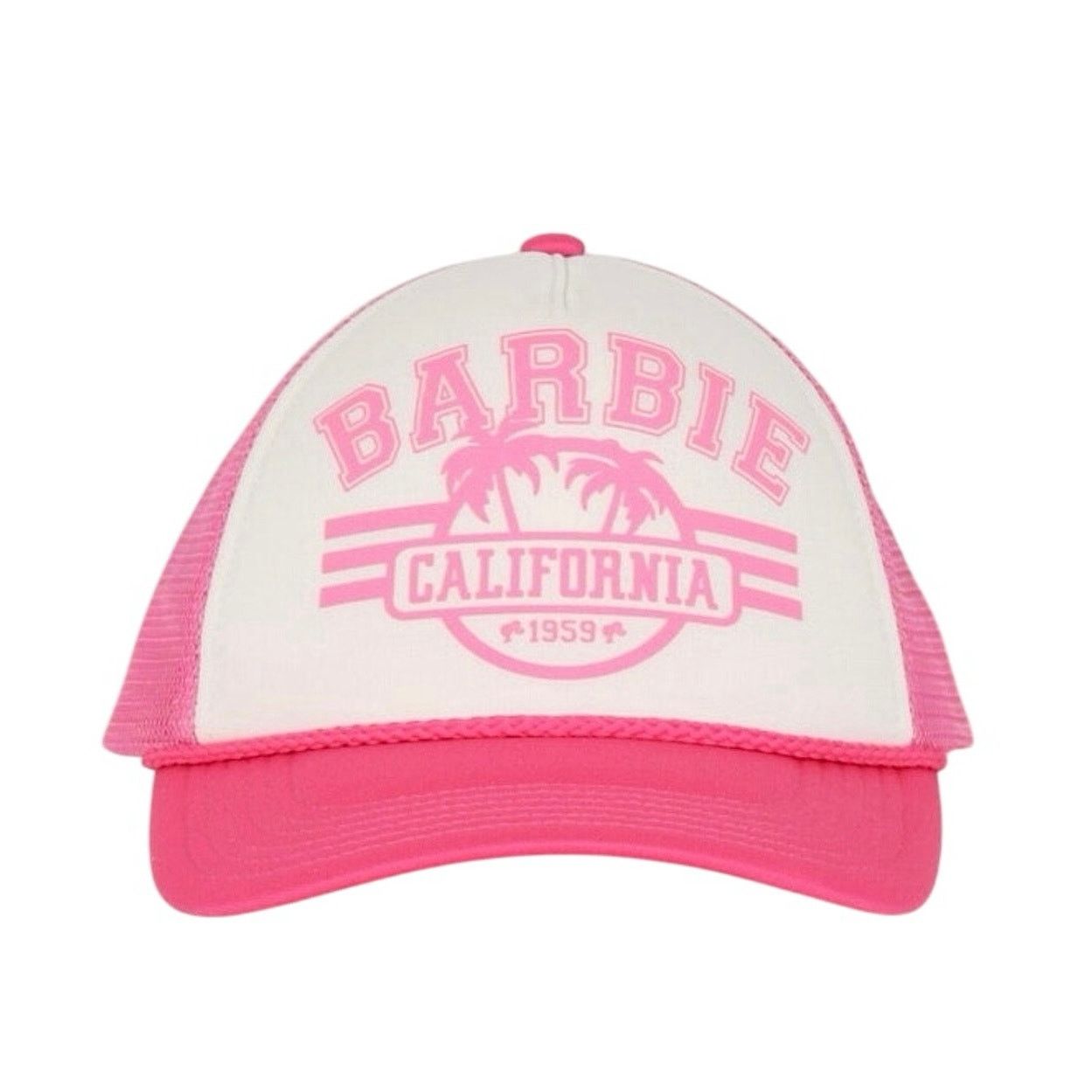 Other Barbie California Pink Trucker Hat – OSFM – (2024 Mattel) Size ONE SIZE - 2 Thumbnail