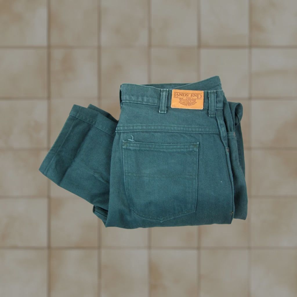 Lands' End Item Specifications: Closure: Button, Zip Size US 33 - 1 Thumbnail