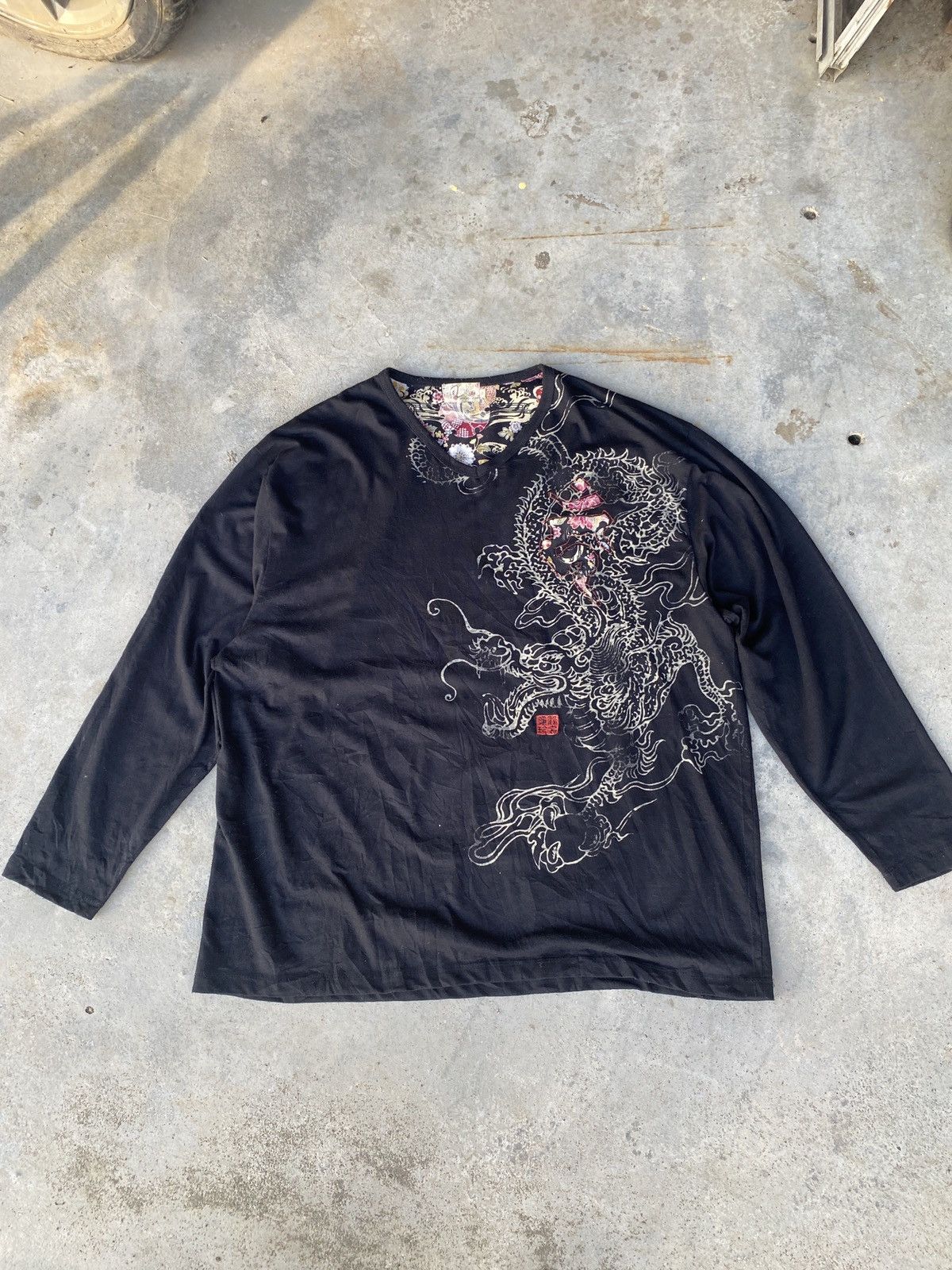 Vintage Vintage karakuri tamashi dragon crewneck long sleeve Size US L / EU 52-54 / 3 - 8 Thumbnail