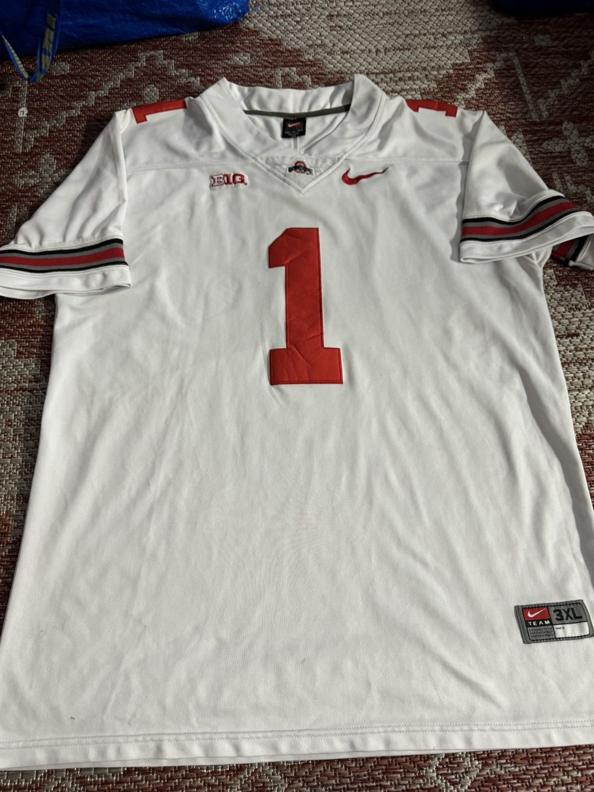 Nike Ohio State Football Jersey CollegeNCAA Justin Fields Sz XXXL Size US XXL / EU 58 / 5 - 1 Thumbnail