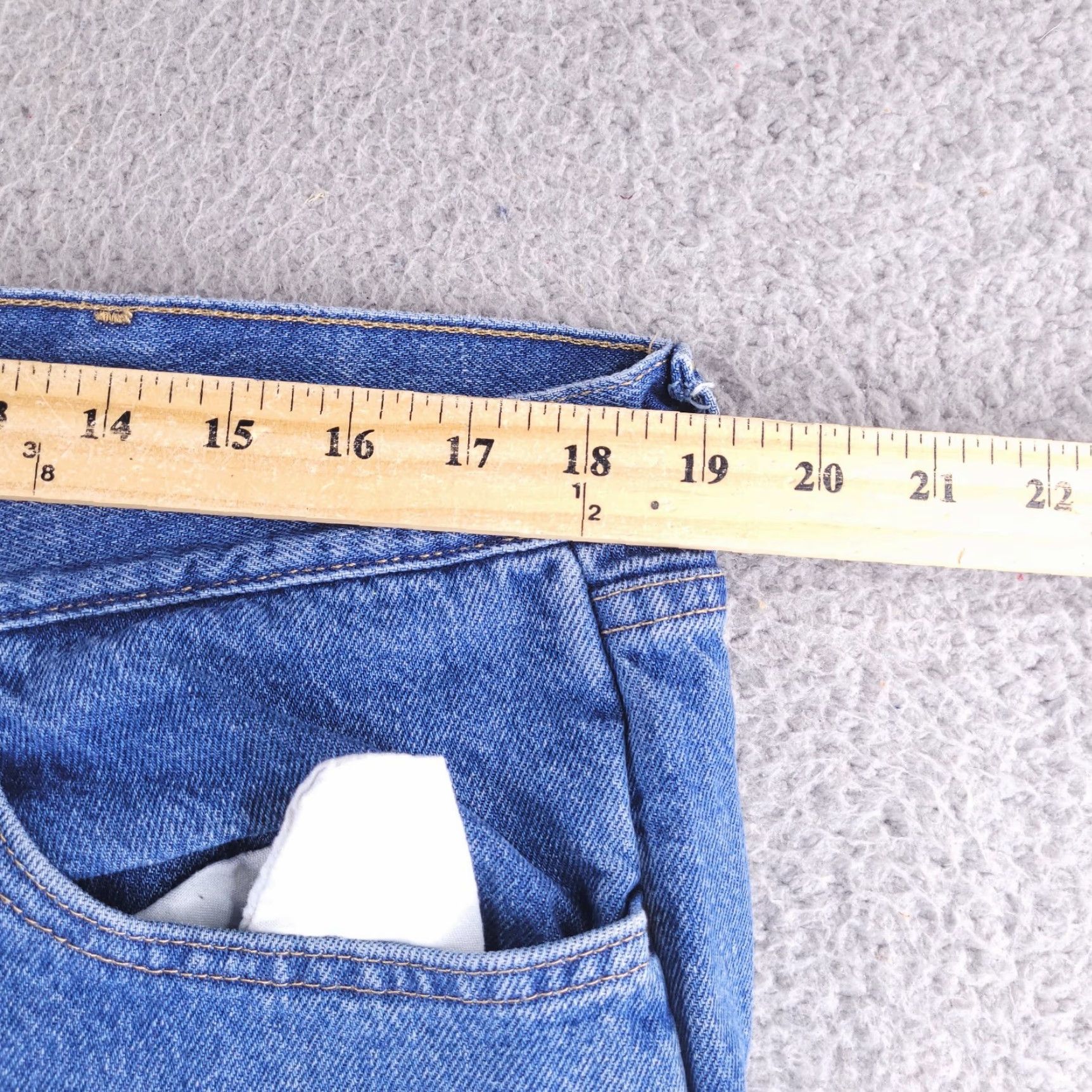 Wrangler Wrangler Jeans Mens 38x31 Blue Sherpa Fleece Lined Warm Work Outdoor Camp Jeans Regular Mens 38 Blue 90s? Size US 38 / EU 54 - 6 Thumbnail