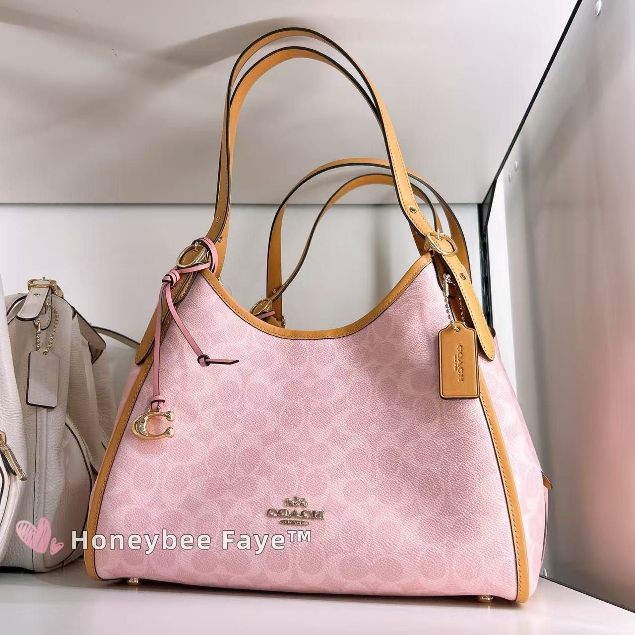 Coach Erin Shoulder Bag In Signature Canvas With Charms CEL13 Size ONE SIZE - 1 Thumbnail