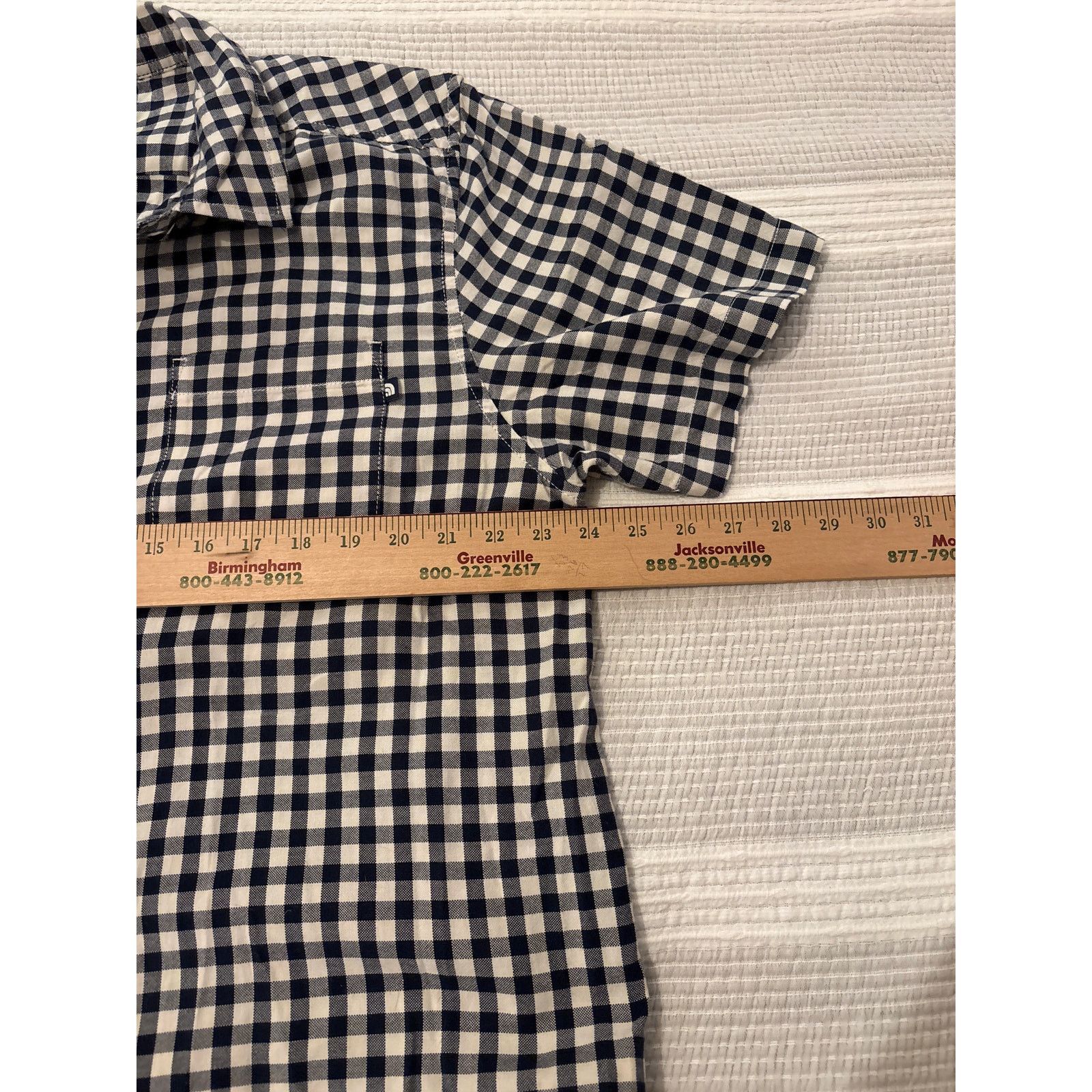 The North Face North Face Plaid Short Sleeve Size US XL / EU 56 / 4 - 5 Thumbnail