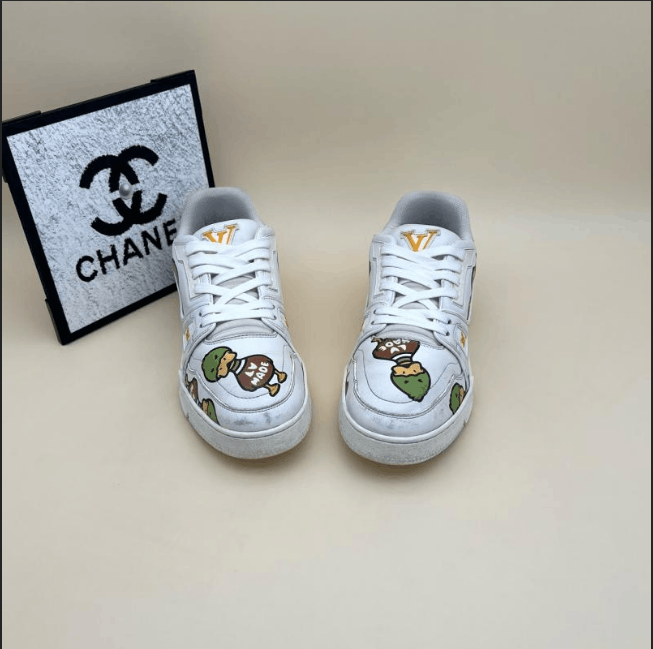 Louis Vuitton Louis Vuitton low-top sneakers Size US 7 / EU 40 - 3 Thumbnail