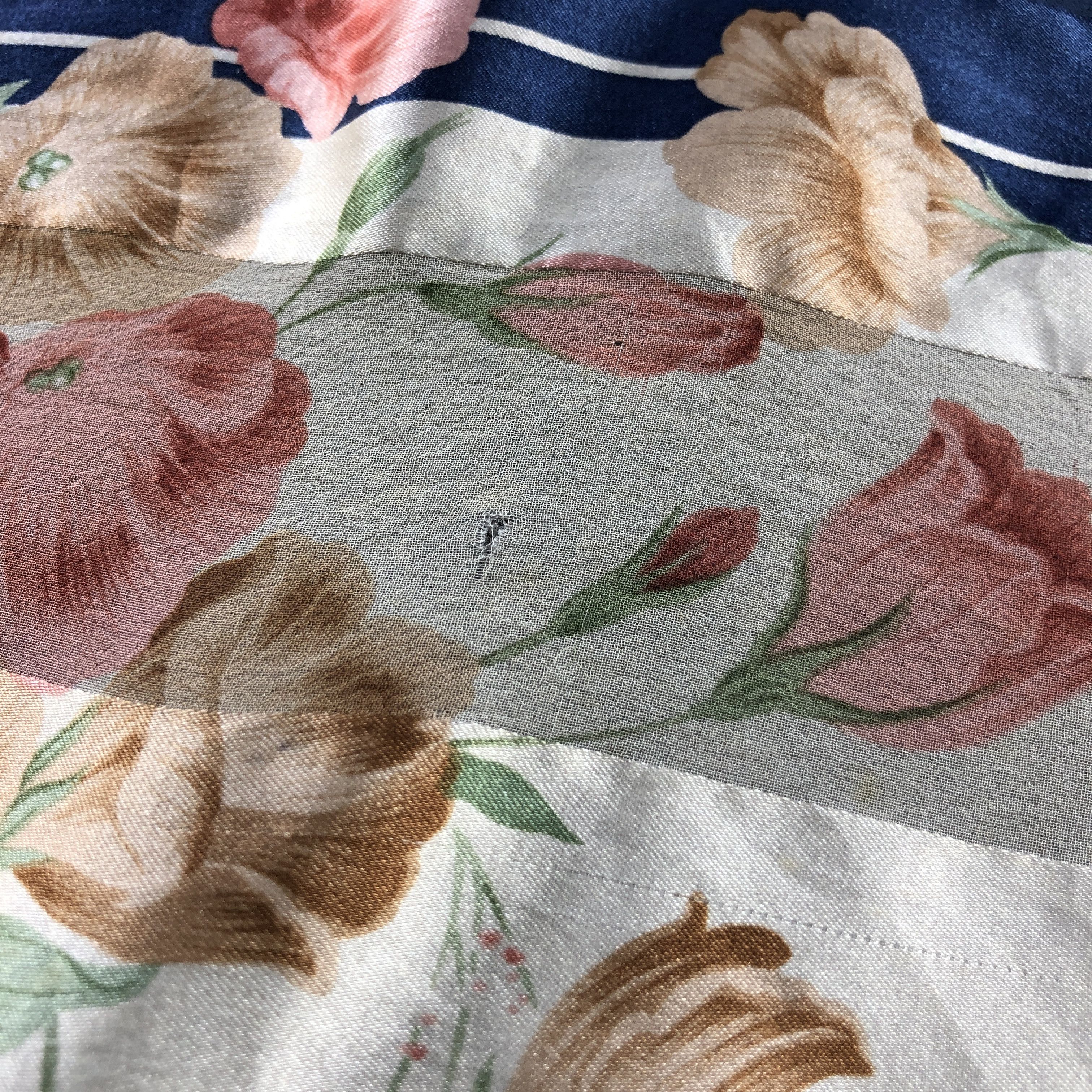 Vintage Jun Ashida Floral Silk Scarf M1327 Size ONE SIZE - 17 Thumbnail