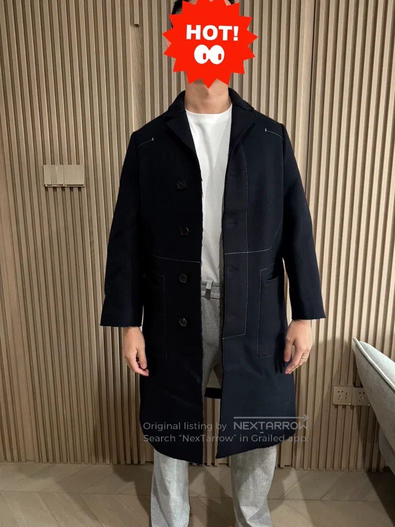 Jil Sander Jil Sander size 48 A dark blue man's coat Size US M / EU 48-50 / 2 - 1 Thumbnail