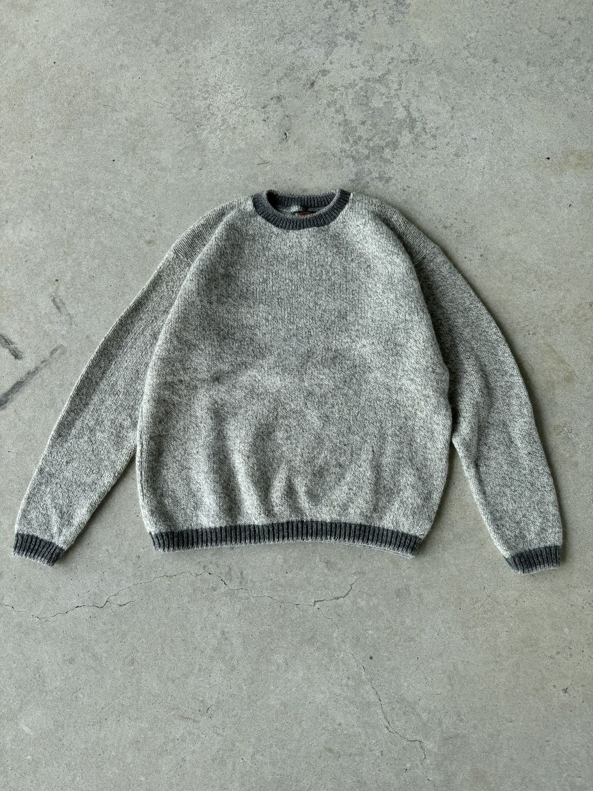 Vintage Vintage Grey Sweater Size US M / EU 48-50 / 2 - 2 Thumbnail