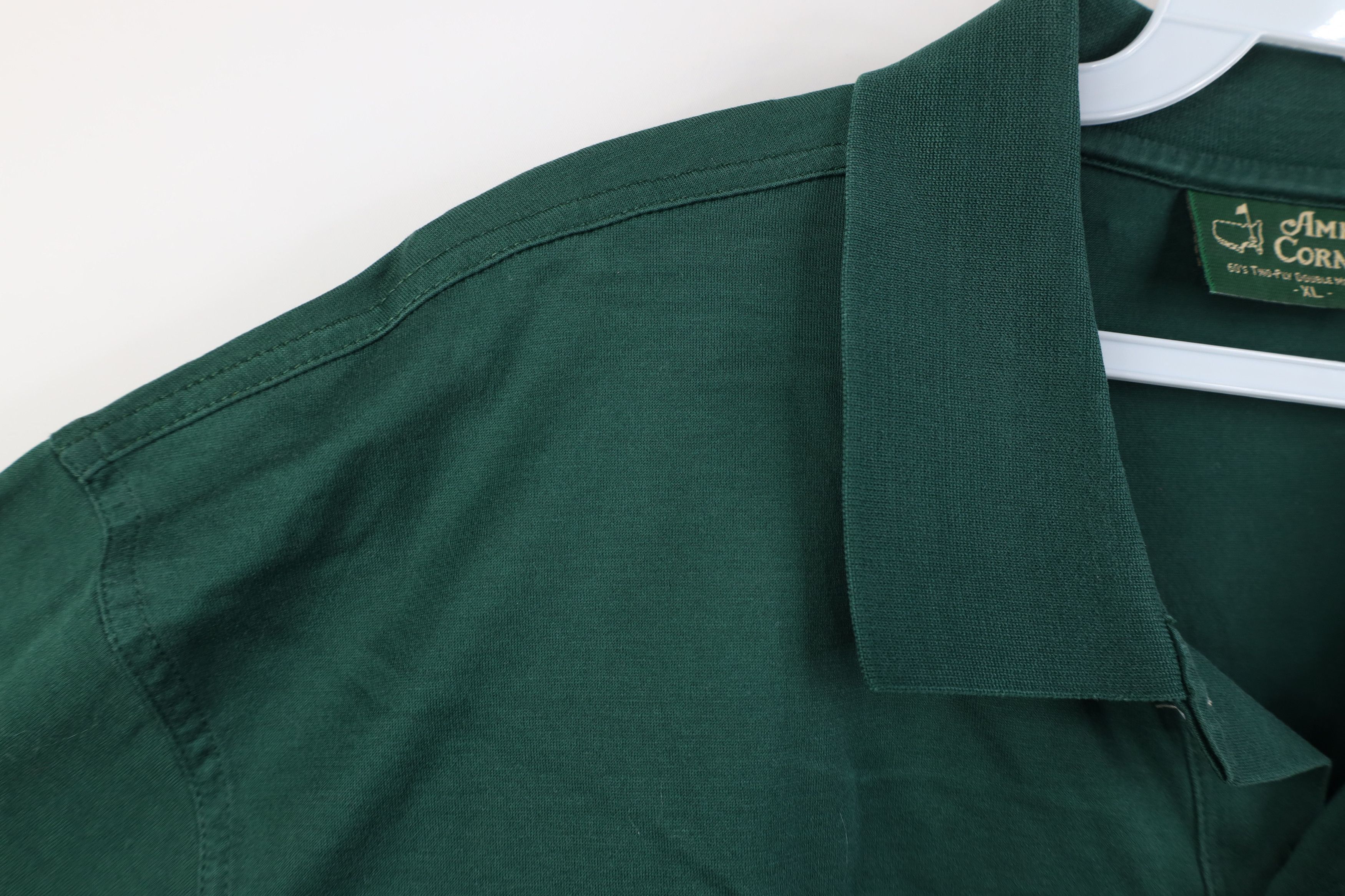 Vintage Vintage 90s Amen Corner Augusta The Masters Golf Polo Shirt Size US XL / EU 56 / 4 - 7 Thumbnail