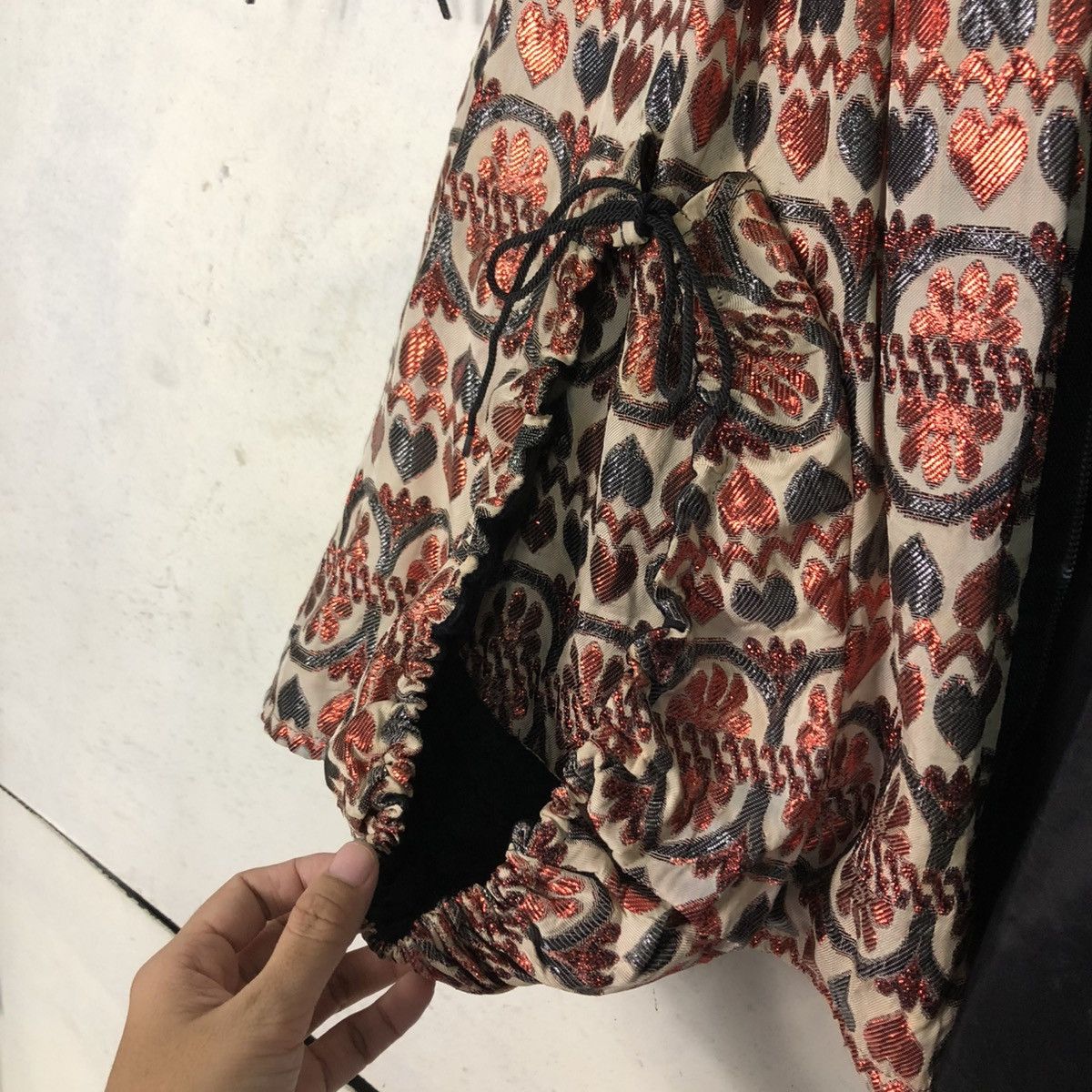 Anna Sui 🔥QUILTED TWEED JACKET DESIGN HOODIE ANNA SUI Size M / US 6-8 / IT 42-44 - 21 Thumbnail