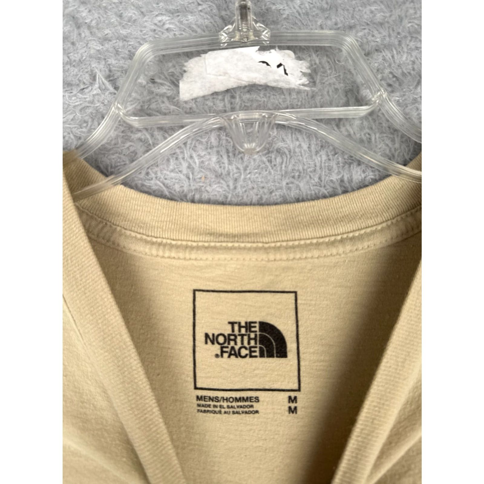 The North Face The North Face Men T-Shirt Beige Short Sleeve Crew Neck 100% Cotton Logo All Seasons Breathable Summer Spring Fall Winter Shirt Mens XS-XL Size US M / EU 48-50 / 2 - 7 Thumbnail