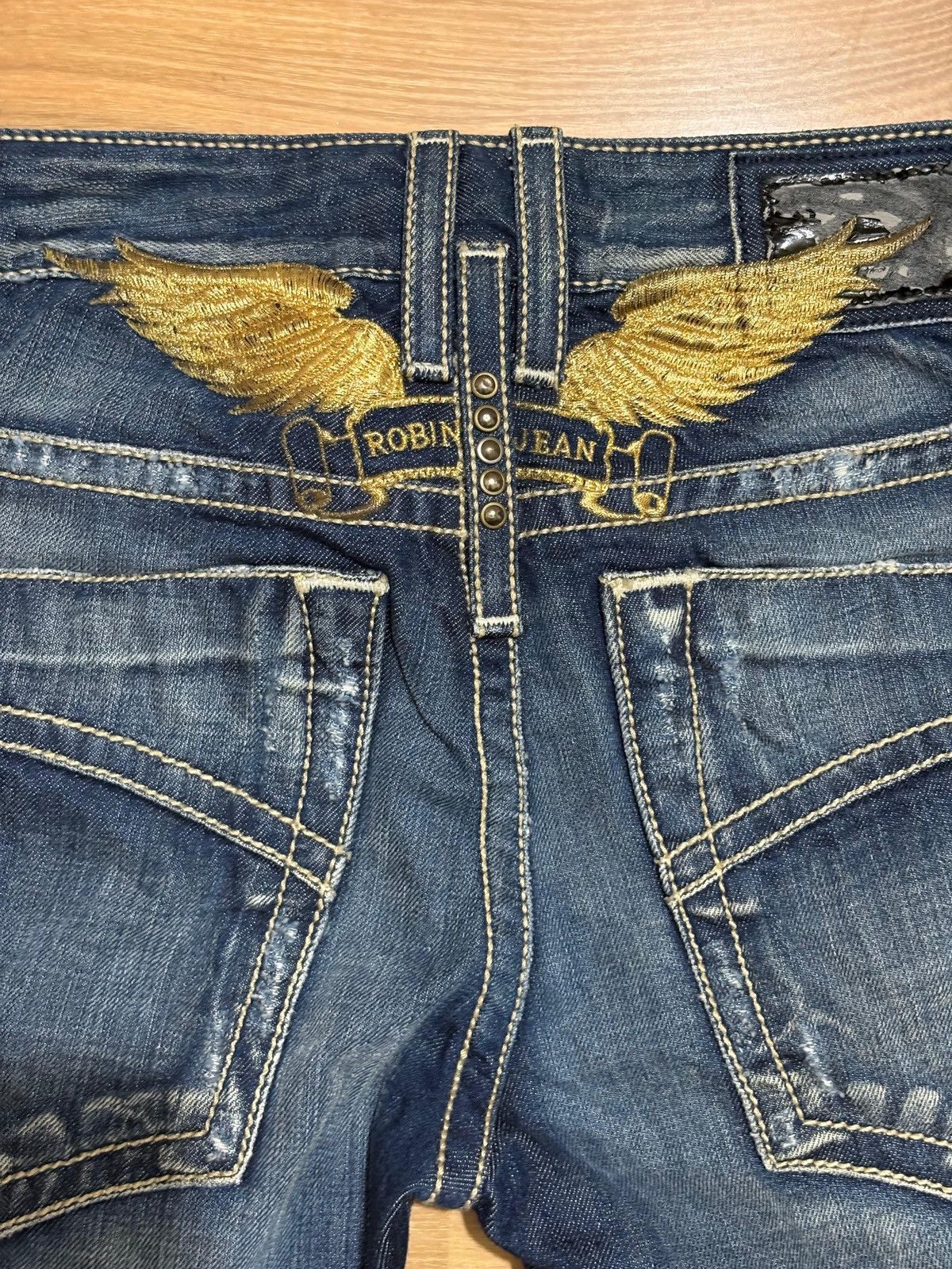 Robins Jeans Robin’s Jean x Golden Wings x Vintage Denim Size US 29 - 8 Thumbnail
