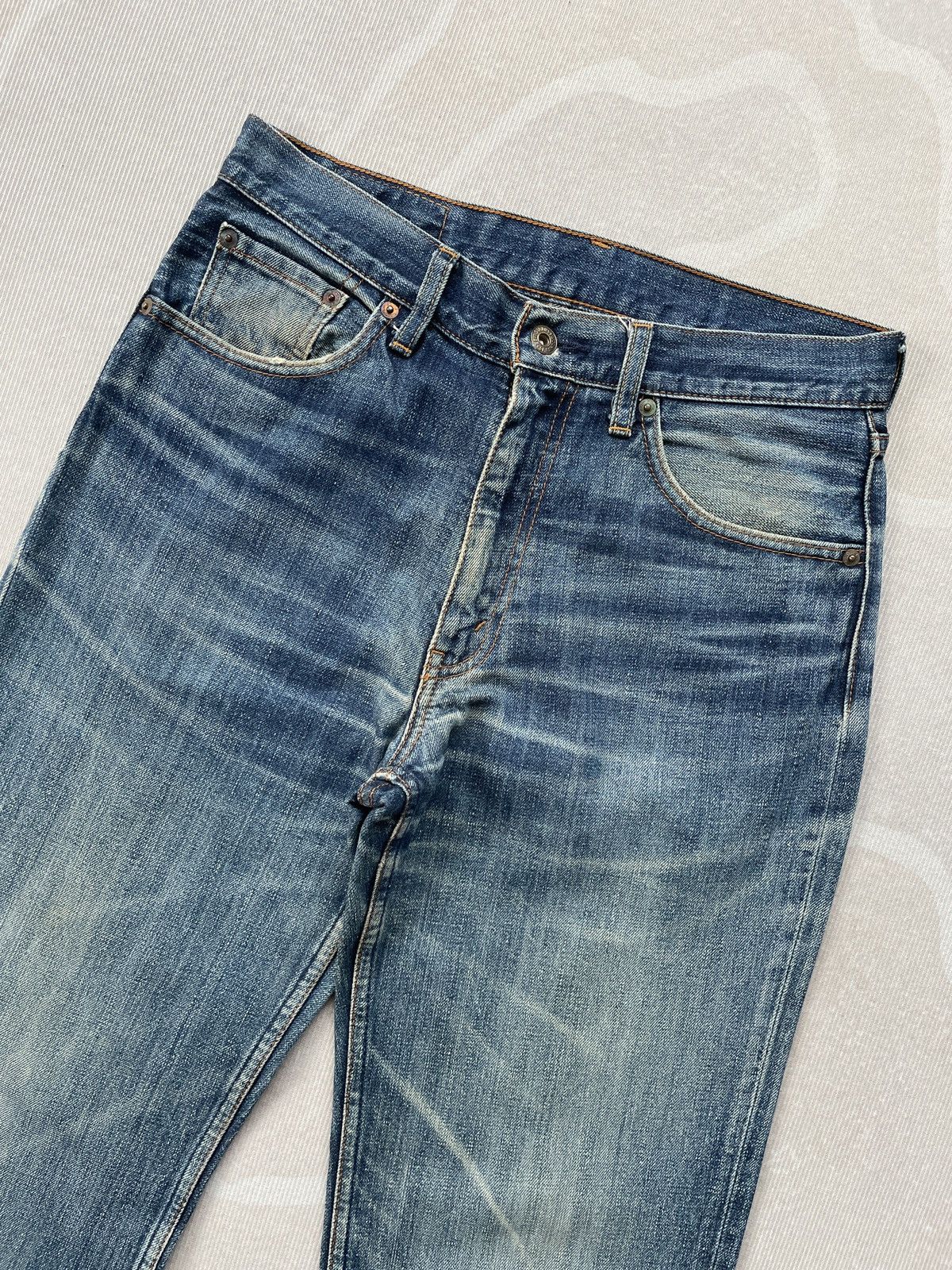 Le Grande Bleu (L.G.B.) × Levi's × Vintage Levis 502 Jeans (LG109) Size US 29 - 3 Thumbnail