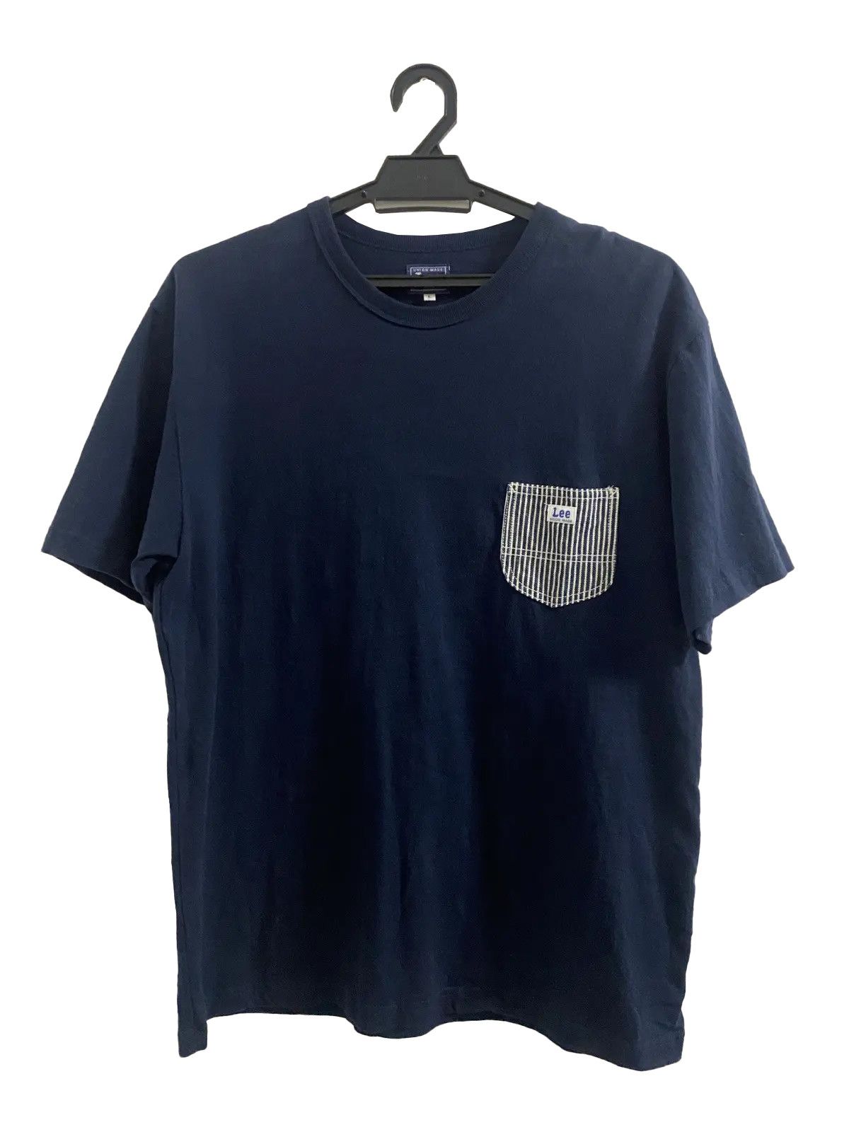 Japanese Brand × Lee × Vintage 🔥FINAL DROP🔥 LEE UNION MADE HICKORY POCKET TSHIRT Size US L / EU 52-54 / 3 - 1 Thumbnail