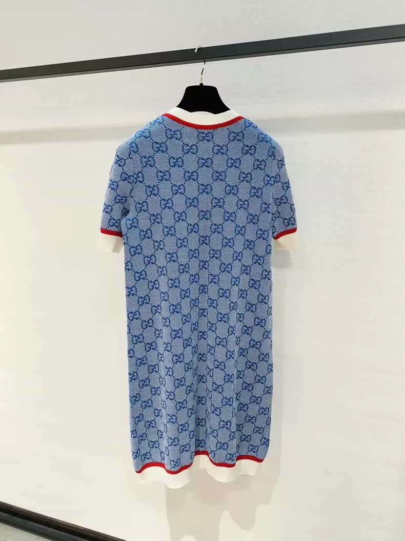 Gucci GucciFull logo knitted jumpsuit dress 2503-Nextarrow Size XS / US 0-2 / IT 36-38 - 2 Thumbnail