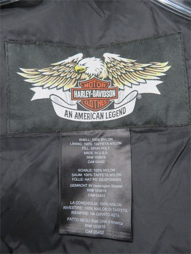Harley Davidson Vintage Harley Davidson Embroidered Jacket Mens 2XL Size US XXL / EU 58 / 5 - 5 Thumbnail