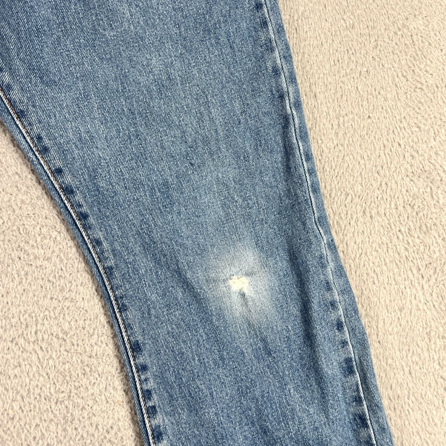 Denime Levi's 517 Jeans Mens Sz 34x29 Bootcut Cowboy Western Denim Blue Medium Wash Size US 34 / EU 50 - 2 Thumbnail