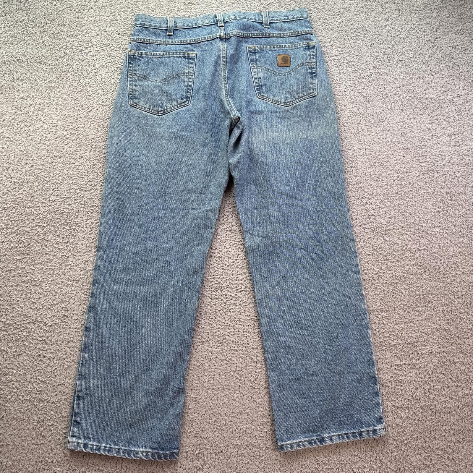 Carhartt Carhartt B180 STW Traditional Fit Jeans Mens 36x30 Light Size US 36 / EU 52 - 2 Thumbnail
