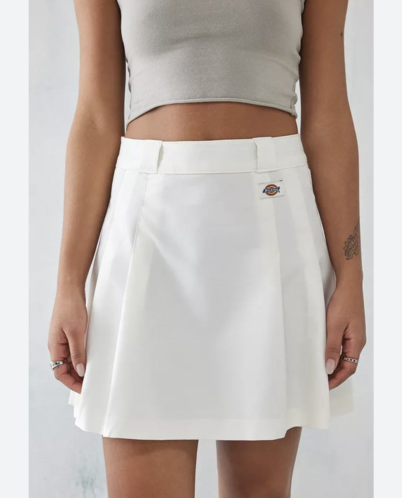 Designer × Dickies Dickies white mini skirt Size 30" / US 8 / IT 44 - 4 Thumbnail