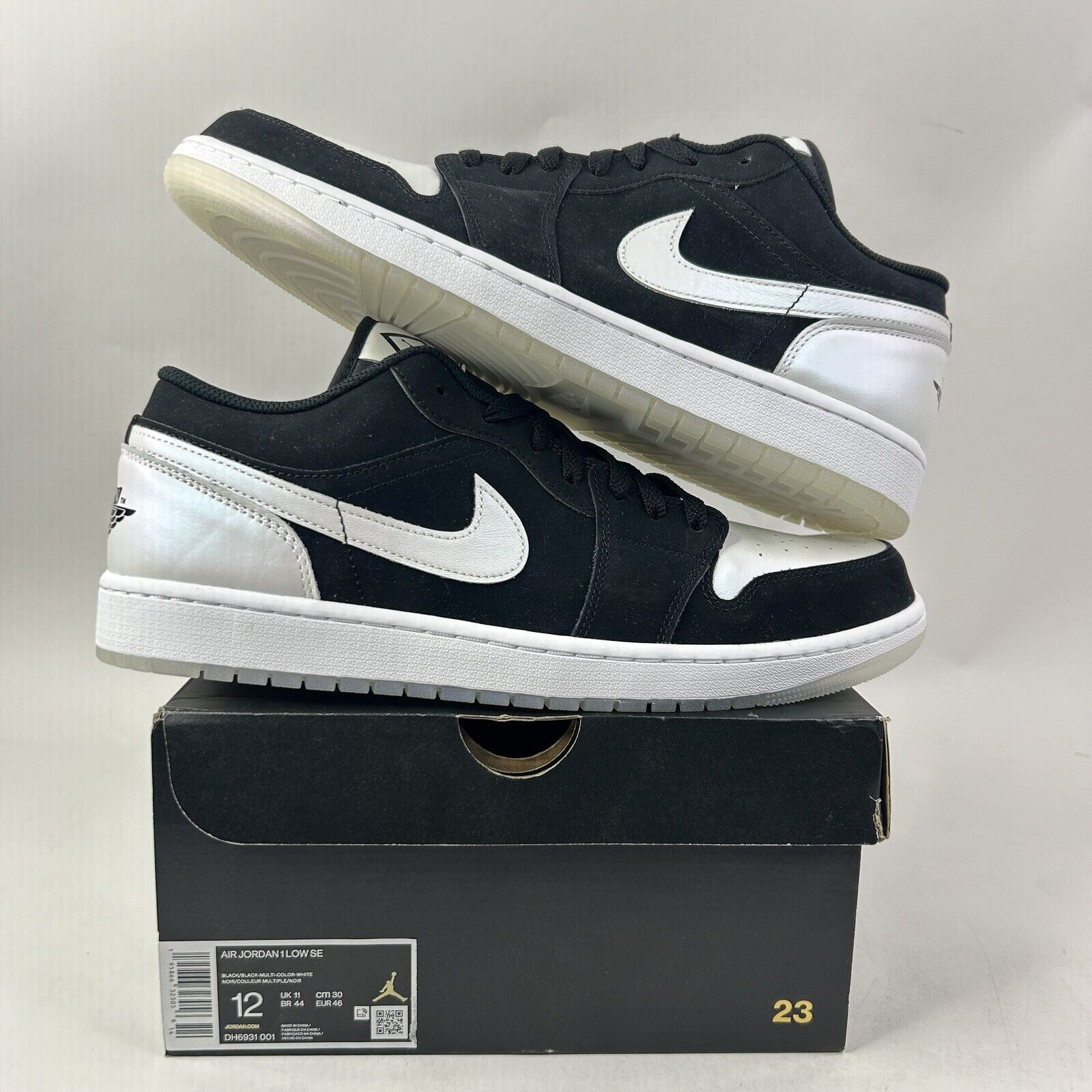 Nike Air Jordan 1 Low SE Retro “Concord/White Black” 2024 Jordan 11 Retro Low Concord (GS) size 7 - NO | Mercari main image 4