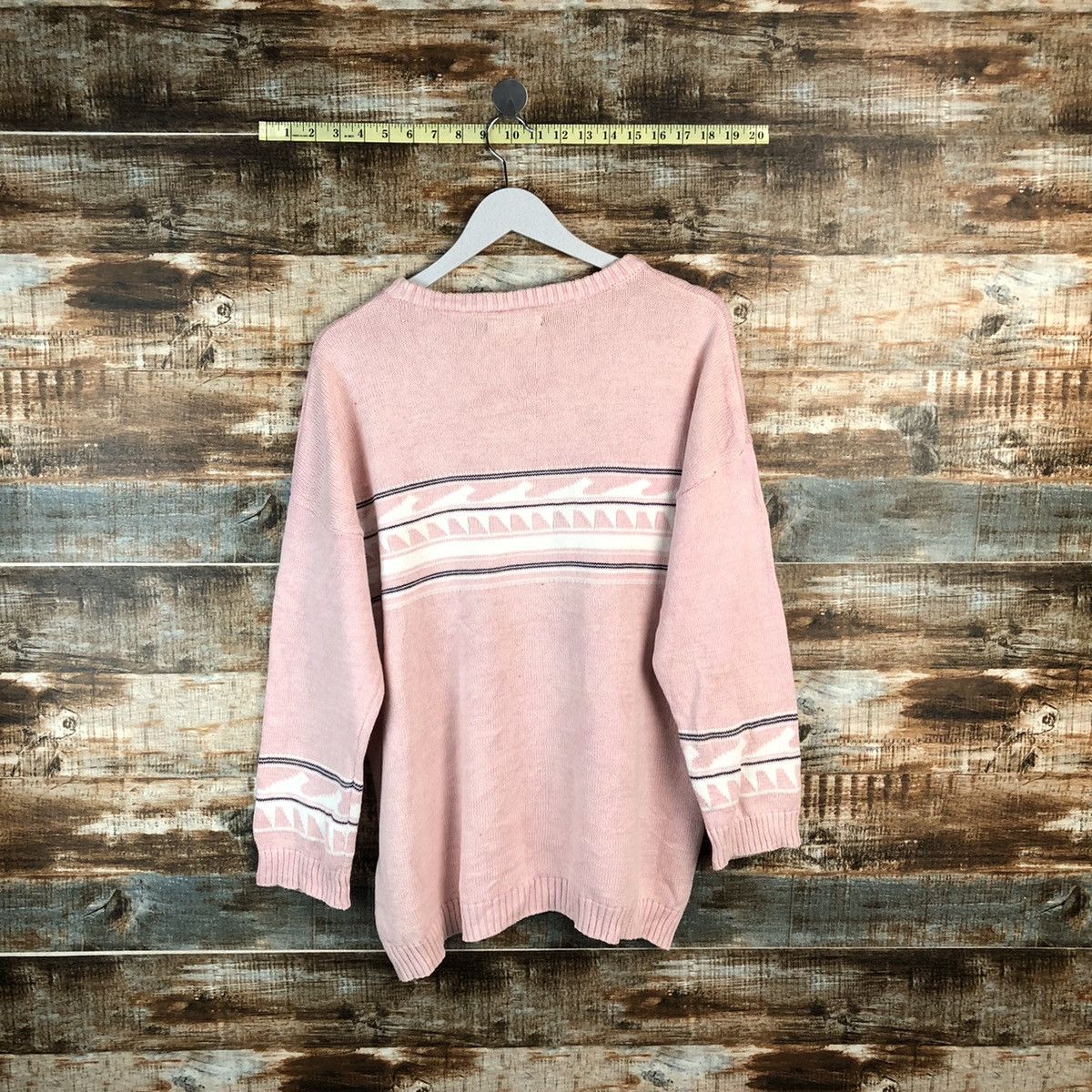 Homespun Knitwear × Japanese Brand Blins Bleads Pink Knitwear sweatshirt #A1966 Size US M / EU 48-50 / 2 - 12 Thumbnail