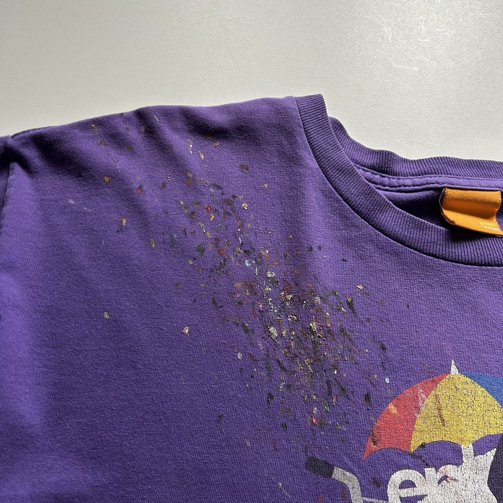 Enjoi × Vintage Vintage Enjoi Skateboards Shirt Large Paint Distressed Rare Size US L / EU 52-54 / 3 - 3 Thumbnail