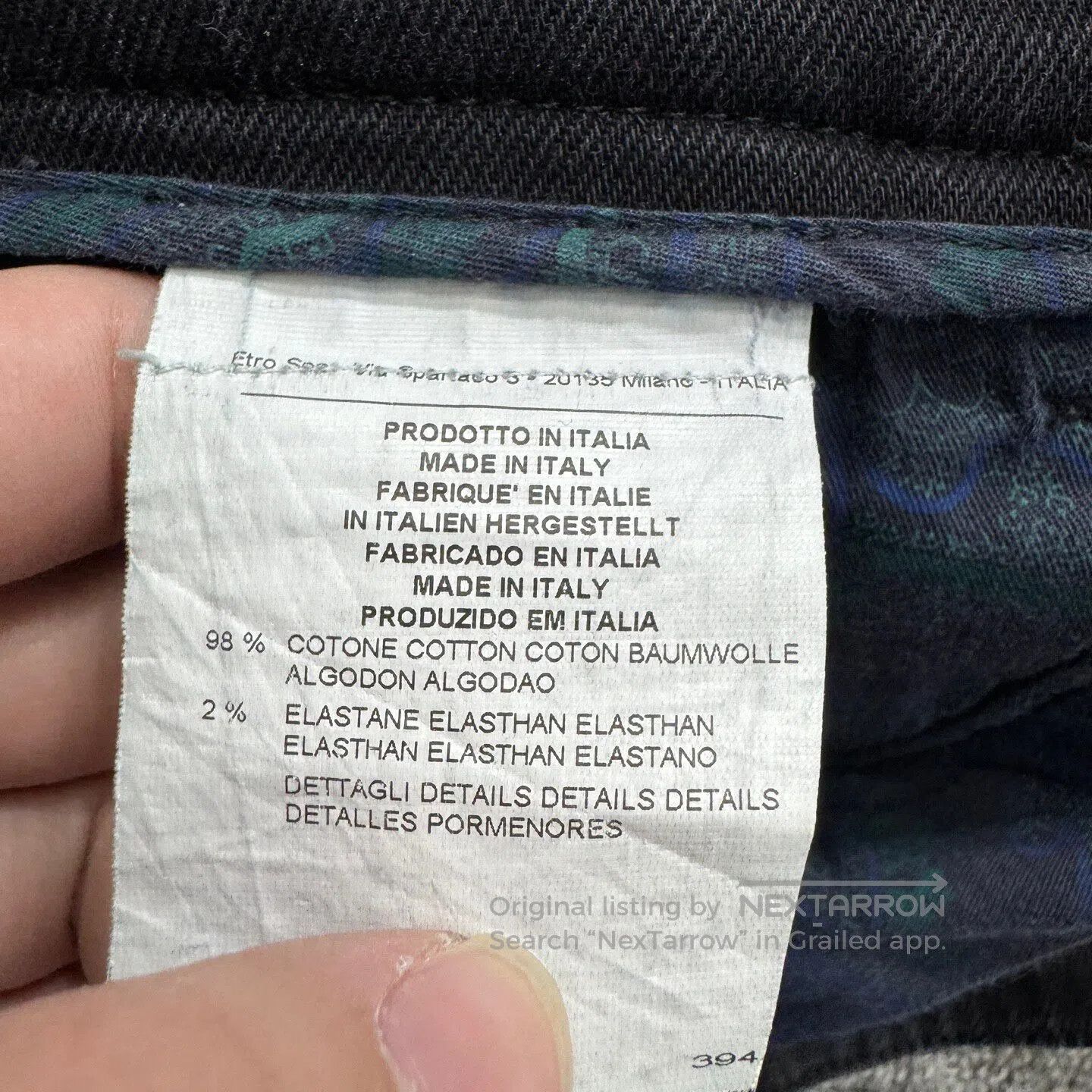 Etro ETRO jean| Size 33" - 3 Thumbnail