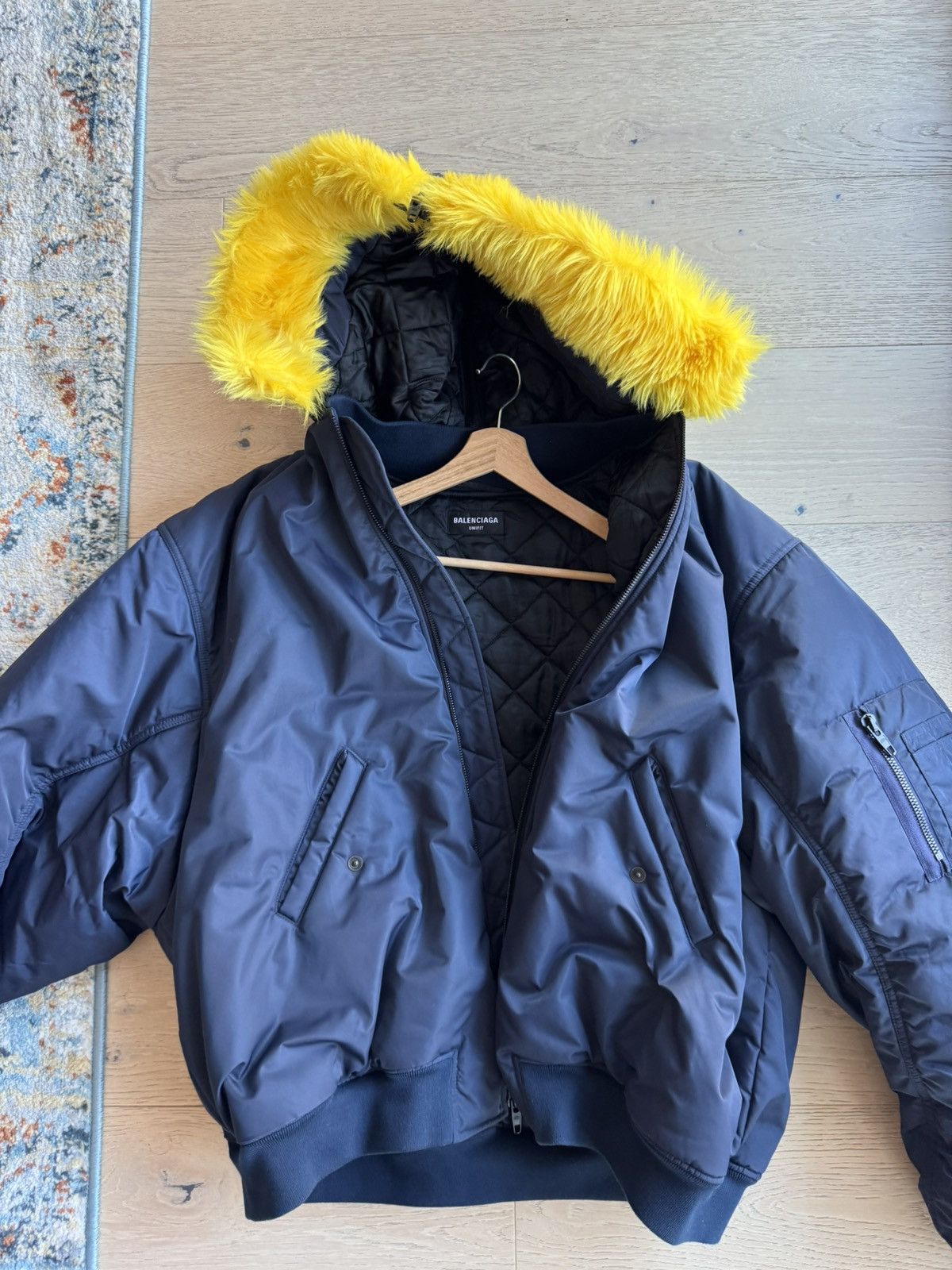 Balenciaga Balenciaga AW21 Faux Fur Bomber Size US M / EU 48-50 / 2 - 2 Thumbnail