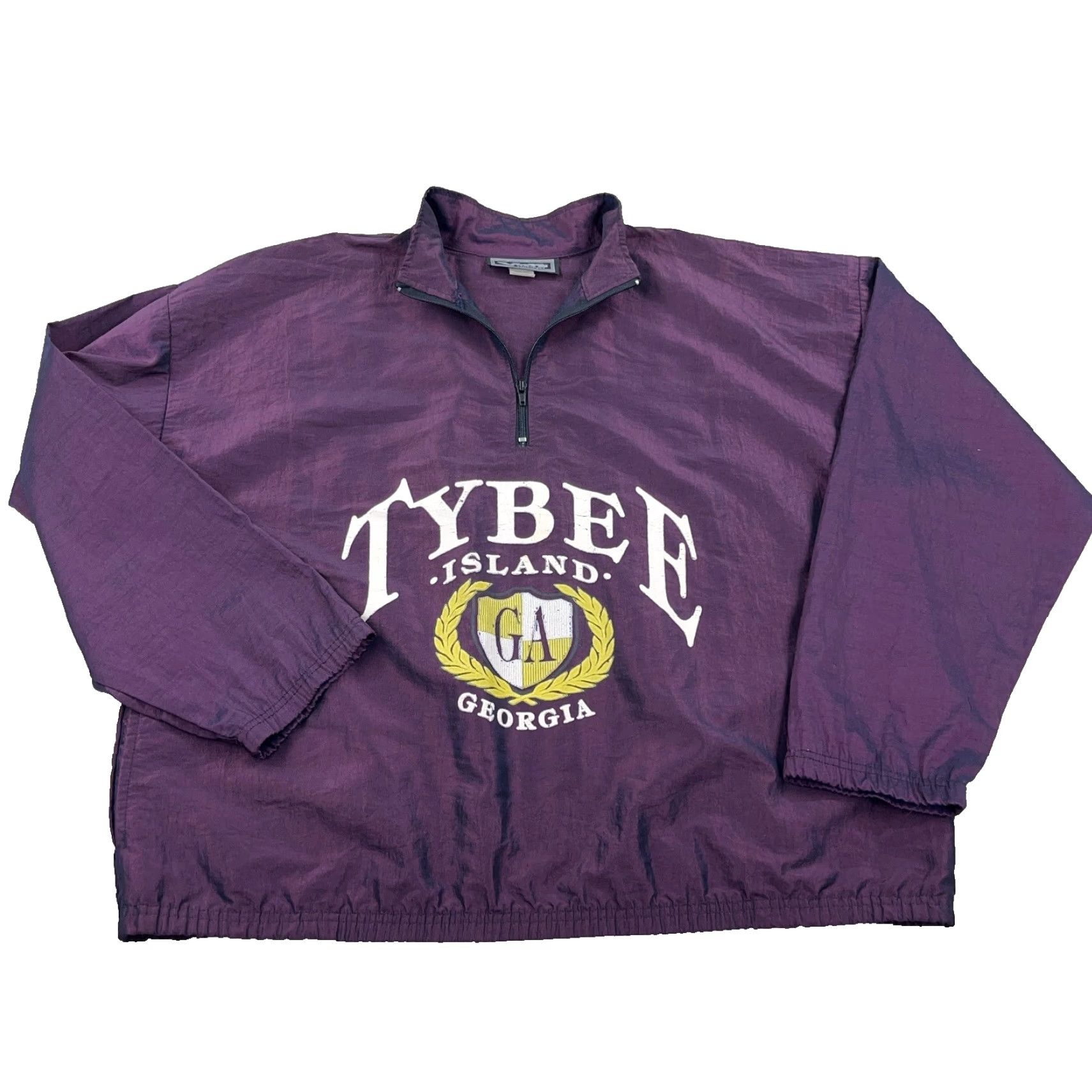 Vintage VINTAGE Venini Purple Surf Jacket Windbreaker XS? Size US XL / EU 56 / 4 - 2 Thumbnail