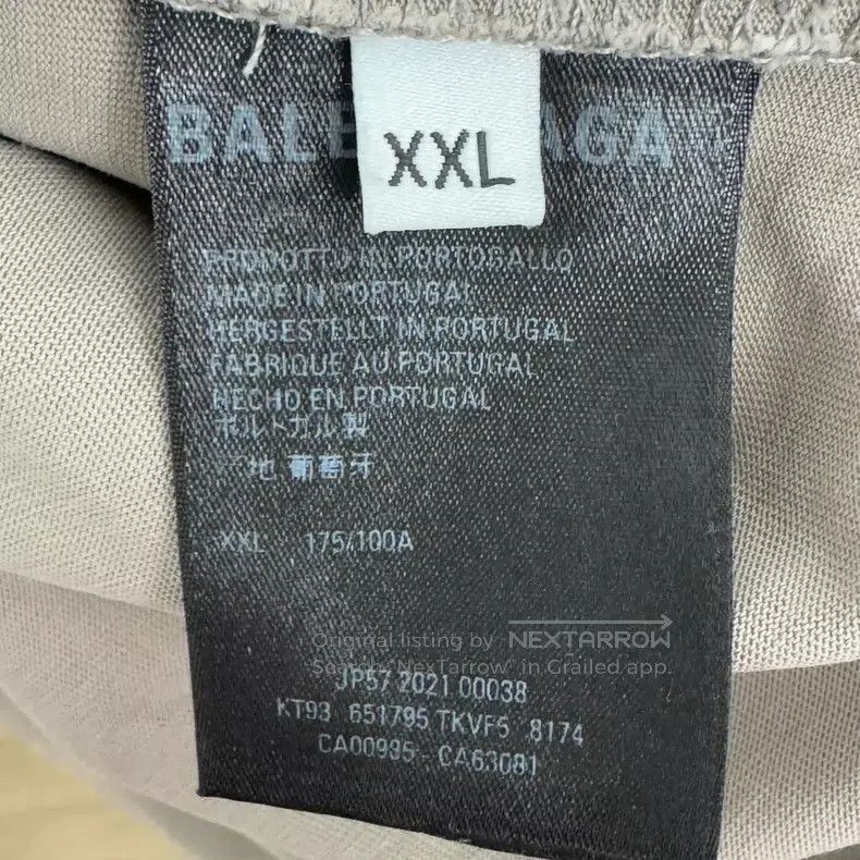Balenciaga Balenciaga Mosaic Destroyed Letter Logo T-Shirt XXL Size US XXL / EU 58 / 5 - 4 Thumbnail