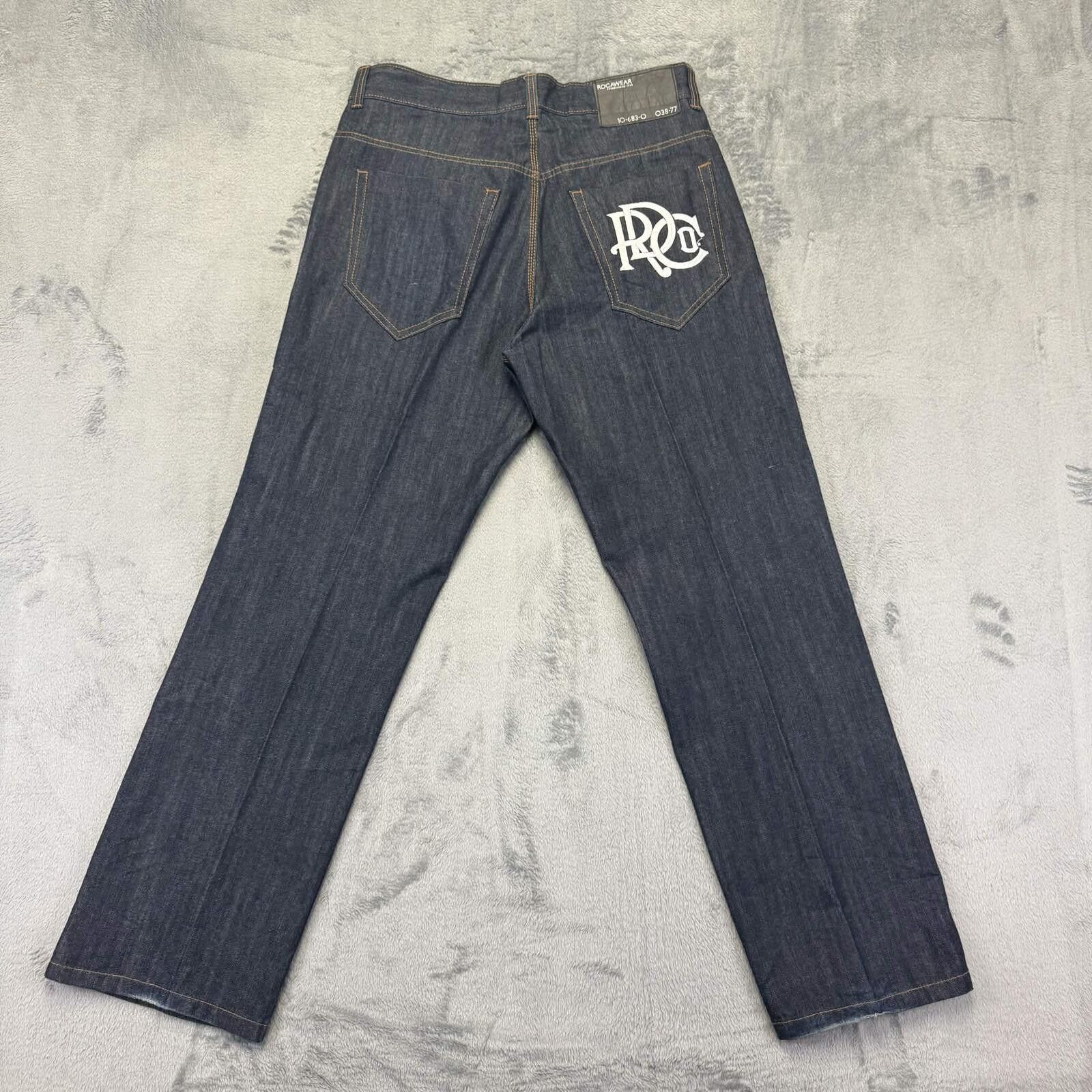 Rocawear Rocawear Men's Vintage Relaxed Fit Denim Jeans Size US 36 / EU 52 - 2 Thumbnail