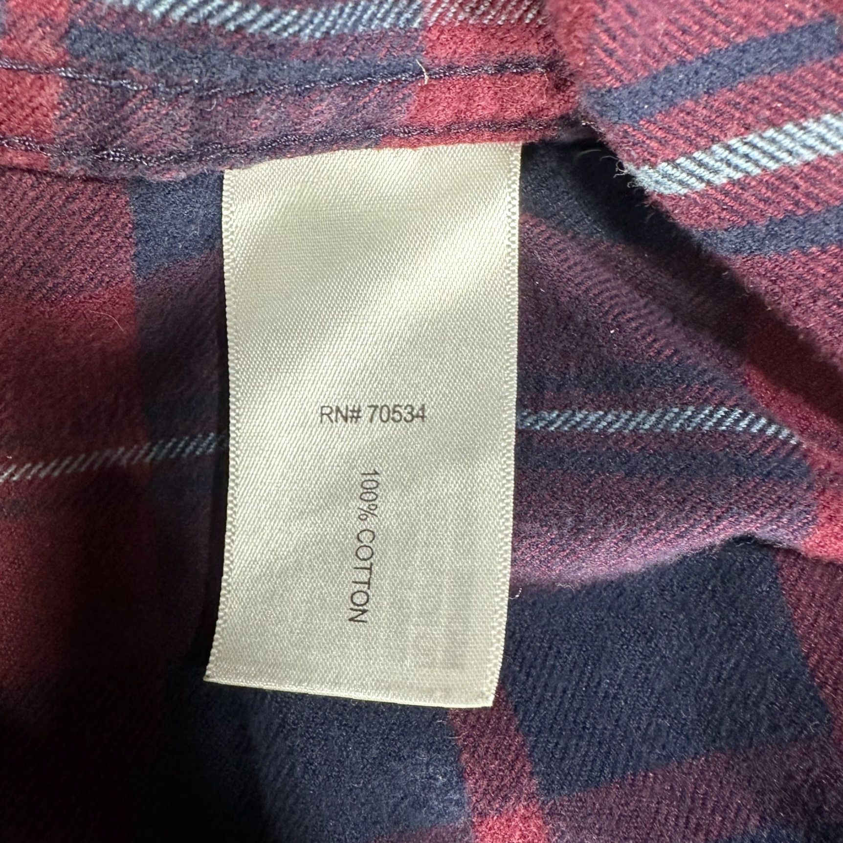 Orvis Orvis Shirt Mens L Button-Down Plaid Cotton Flannel Pocket Classic Fit Size US L / EU 52-54 / 3 - 7 Thumbnail