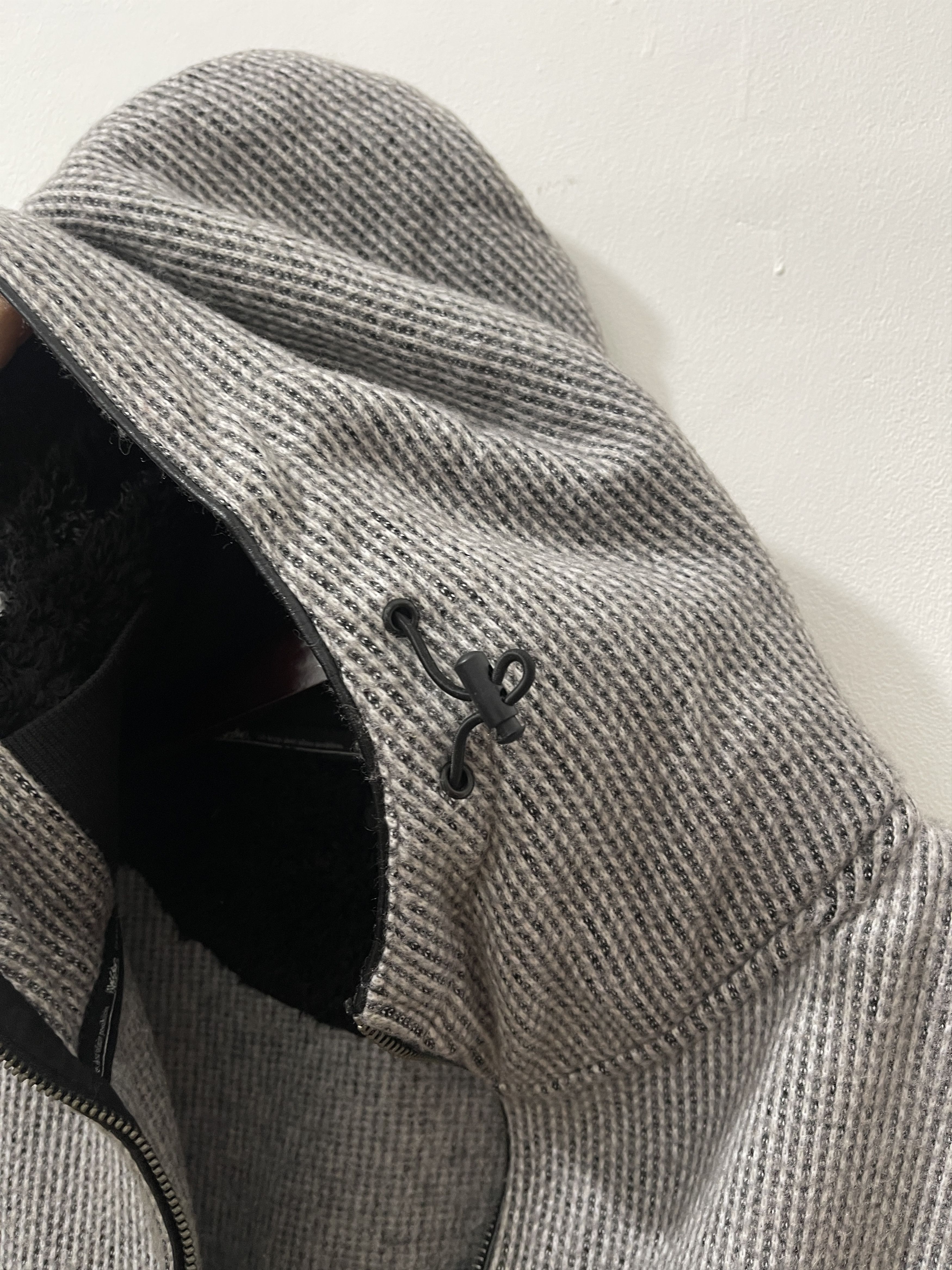 Mossimo Vintage 2000s Mossimo Japan Wool Zip Hoodie Jacket Size US XL / EU 56 / 4 - 3 Thumbnail