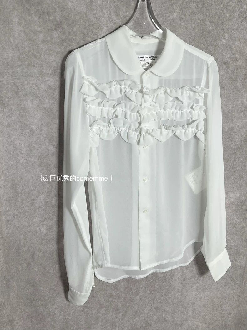 Comme des Garcons Comme Des Garcons Ingot Collar Knitted Decoration with Lon Size XS / US 0-2 / IT 36-38 - 2 Thumbnail