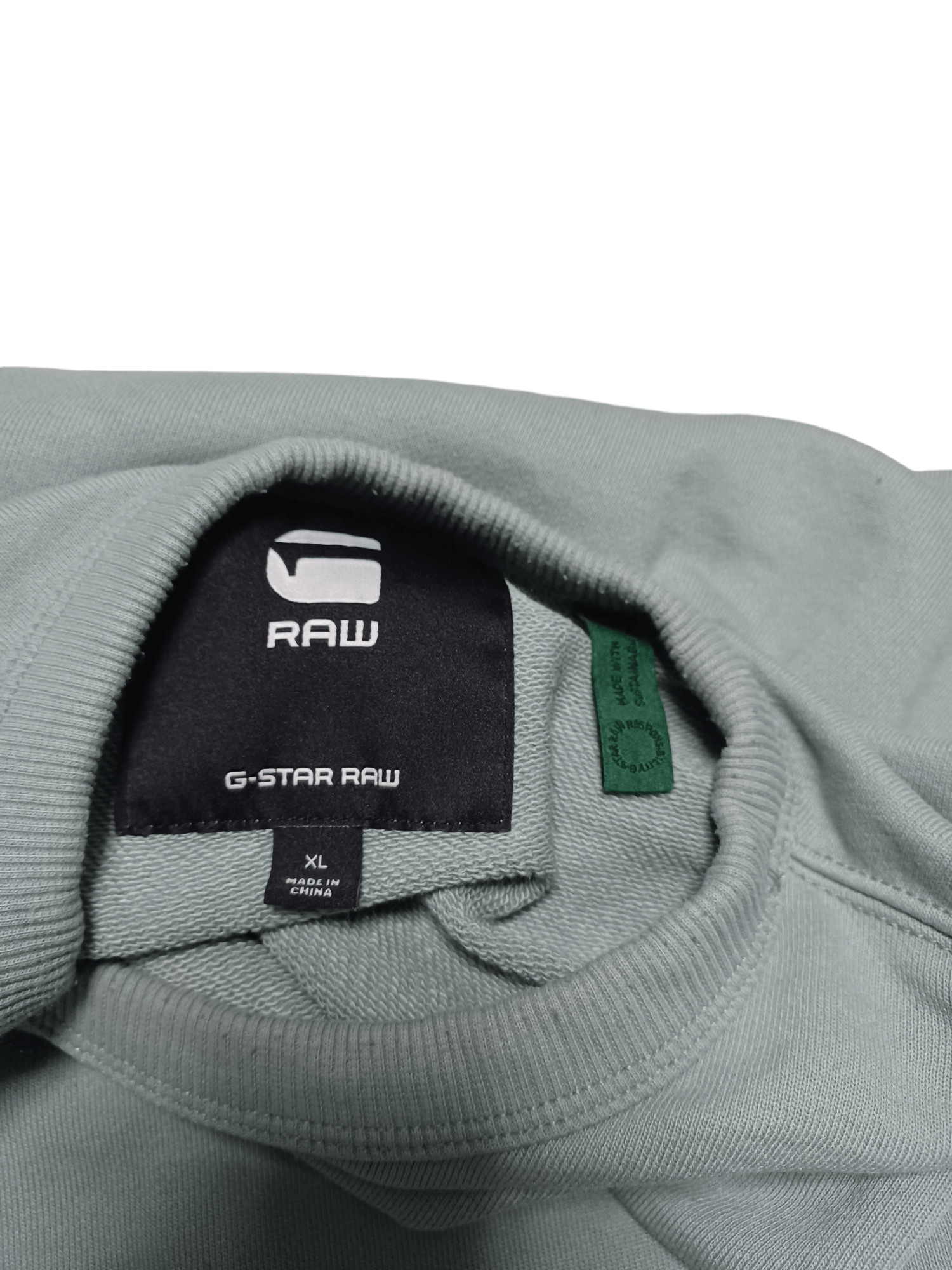 G-Star G STAR RAW BIGLOGO PISTACCHIO PRINTED LOGO AVANT GARDE Size US XL / EU 56 / 4 - 4 Thumbnail