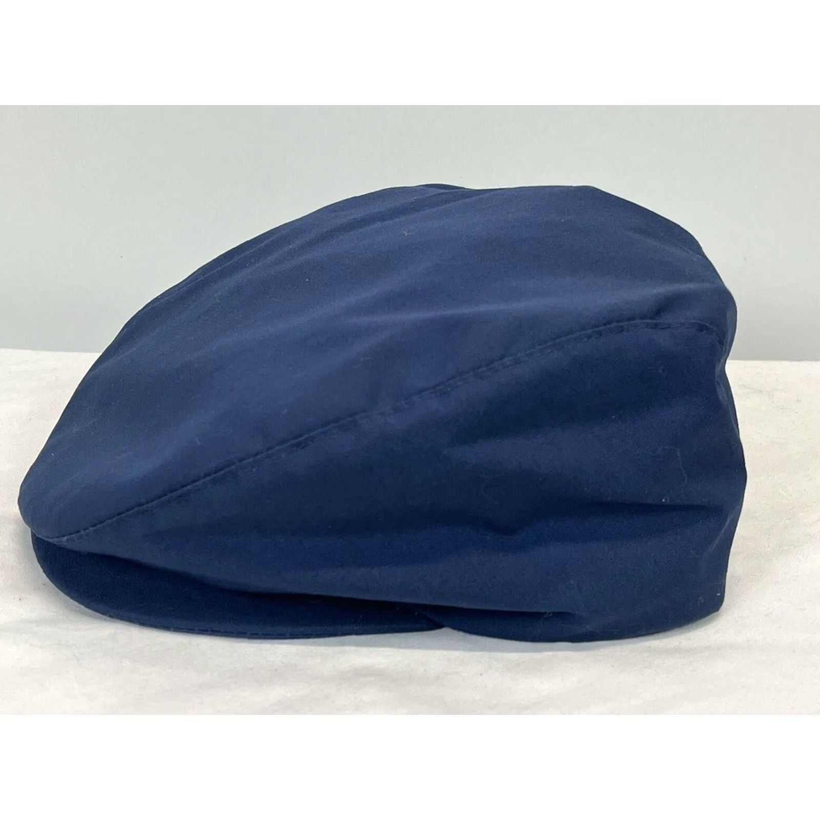 Vintage VINTAGE Newsboy Cap Blue Made in USA Union Tag Mens Medium Size ONE SIZE - 3 Thumbnail