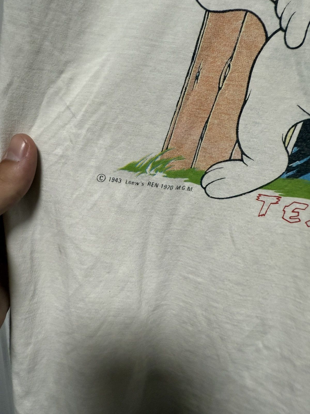 Vintage 1943 Droopy Tex Avery Cartoon shirt Size US L / EU 52-54 / 3 - 2 Thumbnail