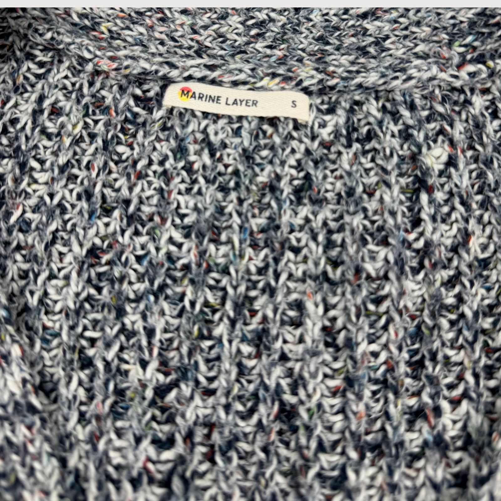 Marine Layer Marine Layer Quinn Chunky Cardigan Grey Marl S Size S / US 4 / IT 40 - 4 Thumbnail