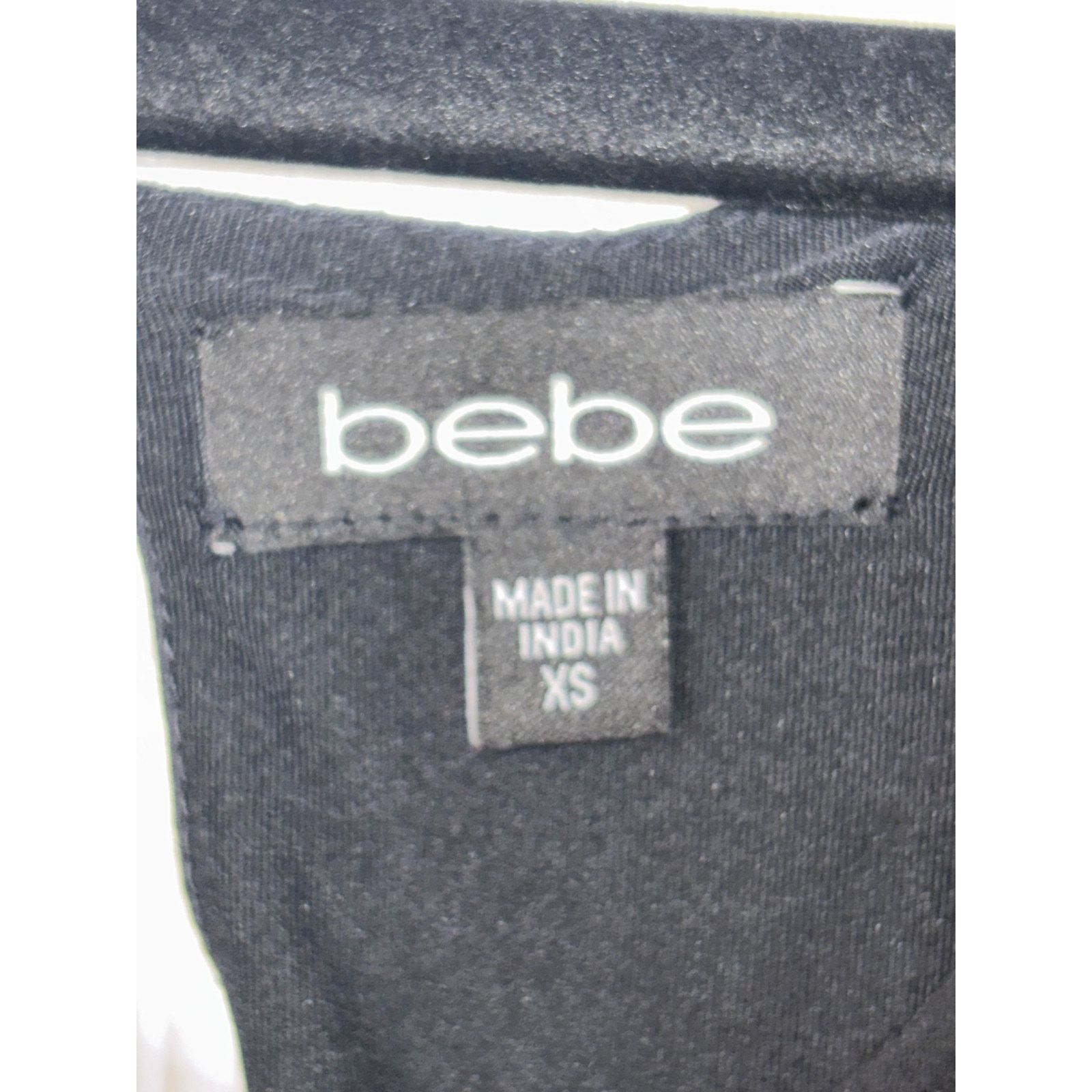 Bebe Bebe Women's Black Embellished Sequences Dress Size X Small Size XS / US 0-2 / IT 36-38 - 3 Thumbnail