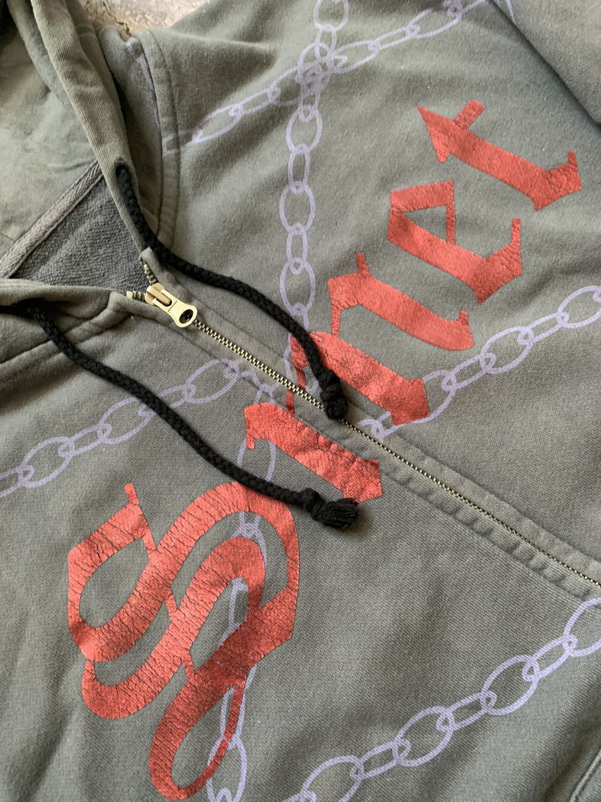 Vintage LOS ANGELES x SMET ZIP UP HOODIE Size US M / EU 48-50 / 2 - 5 Thumbnail