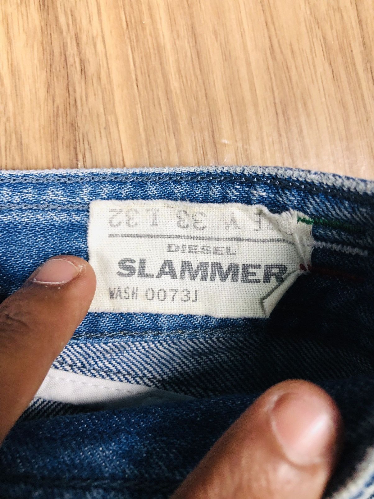 Diesel Diesel Industry Distress Jeans (36) Size US 33 - 12 Thumbnail