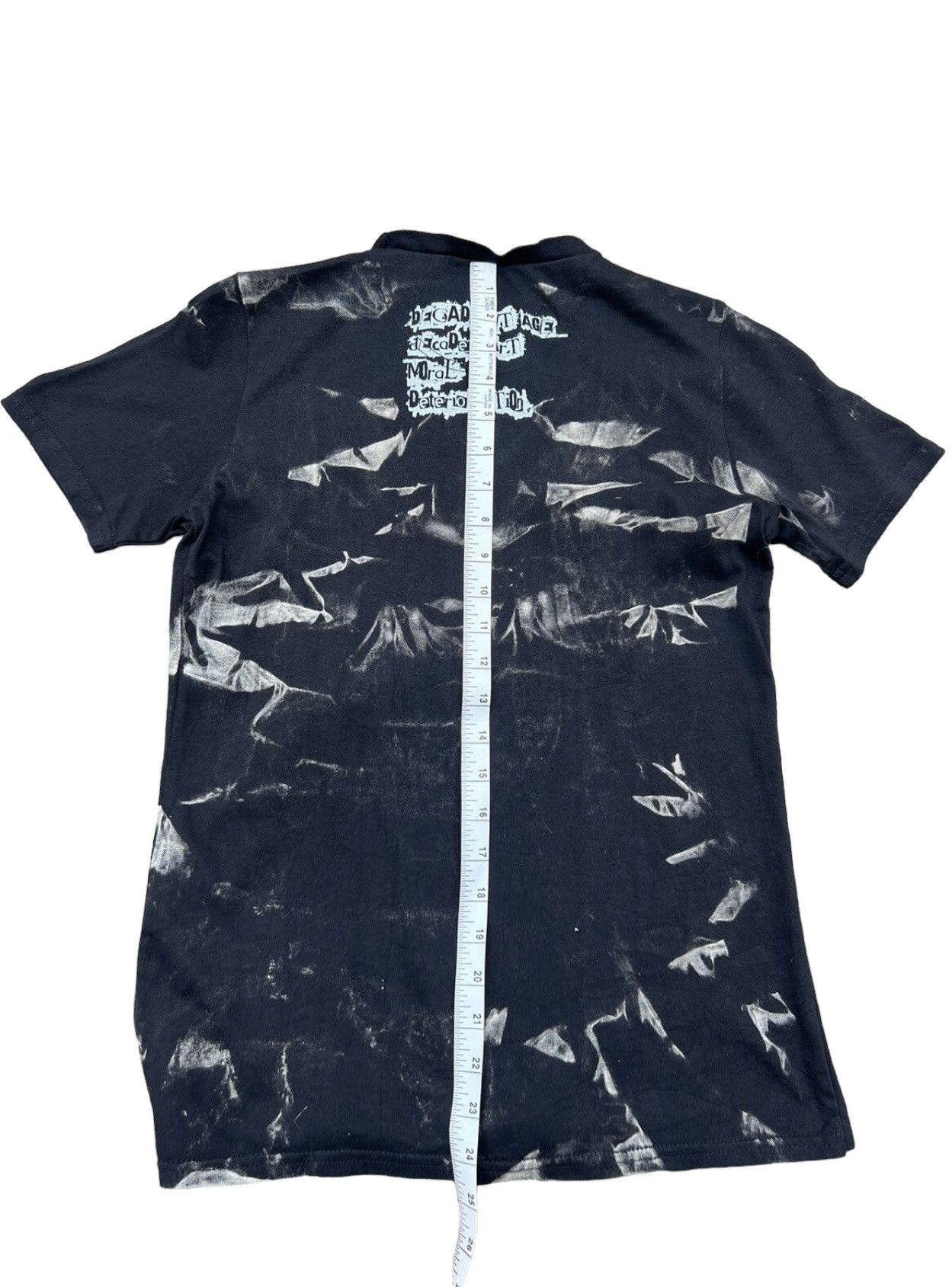 Japanese Brand H. Anarchism For Plus H. Naoto Rips Distress Bondage t Shirt Size US XS / EU 42 / 0 - 4 Thumbnail