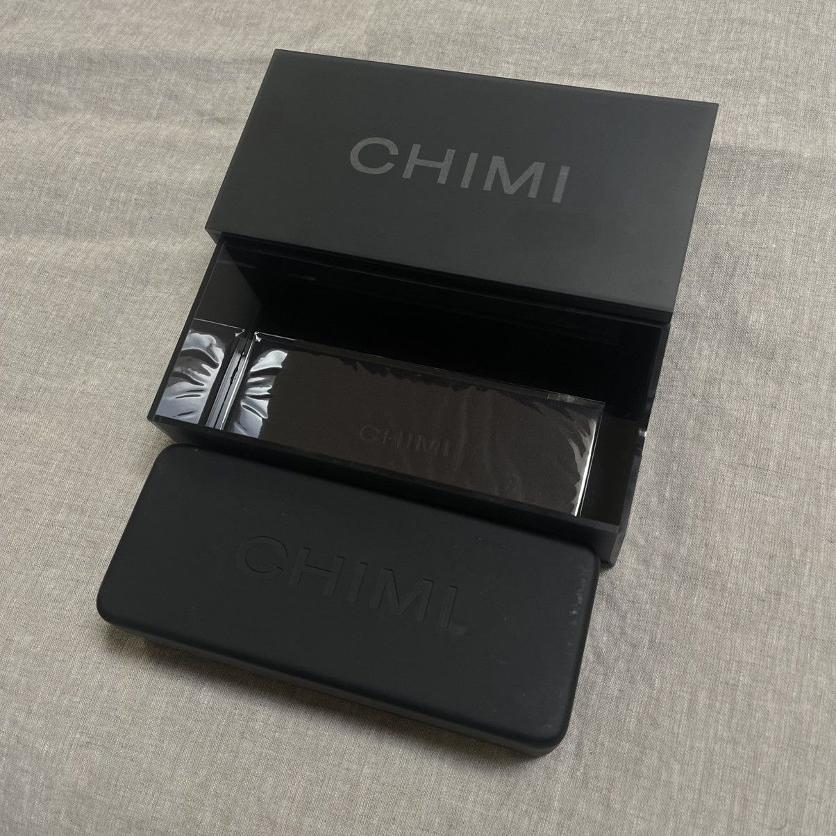 CHIMI CHIMI - Black Slim Sunglasses - Lab 23 Size ONE SIZE - 7 Thumbnail