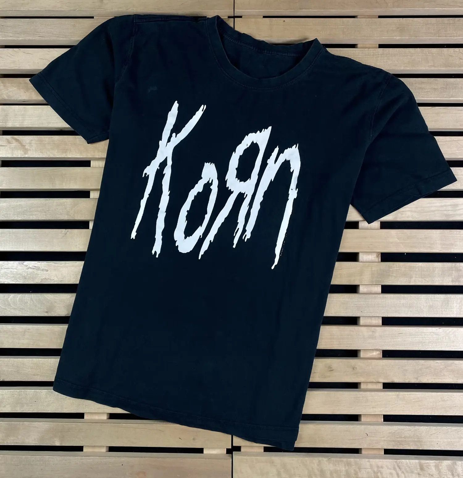 Band Tees Mens Vintage T Shirt Korn Size L Size US L / EU 52-54 / 3 - 1 Thumbnail